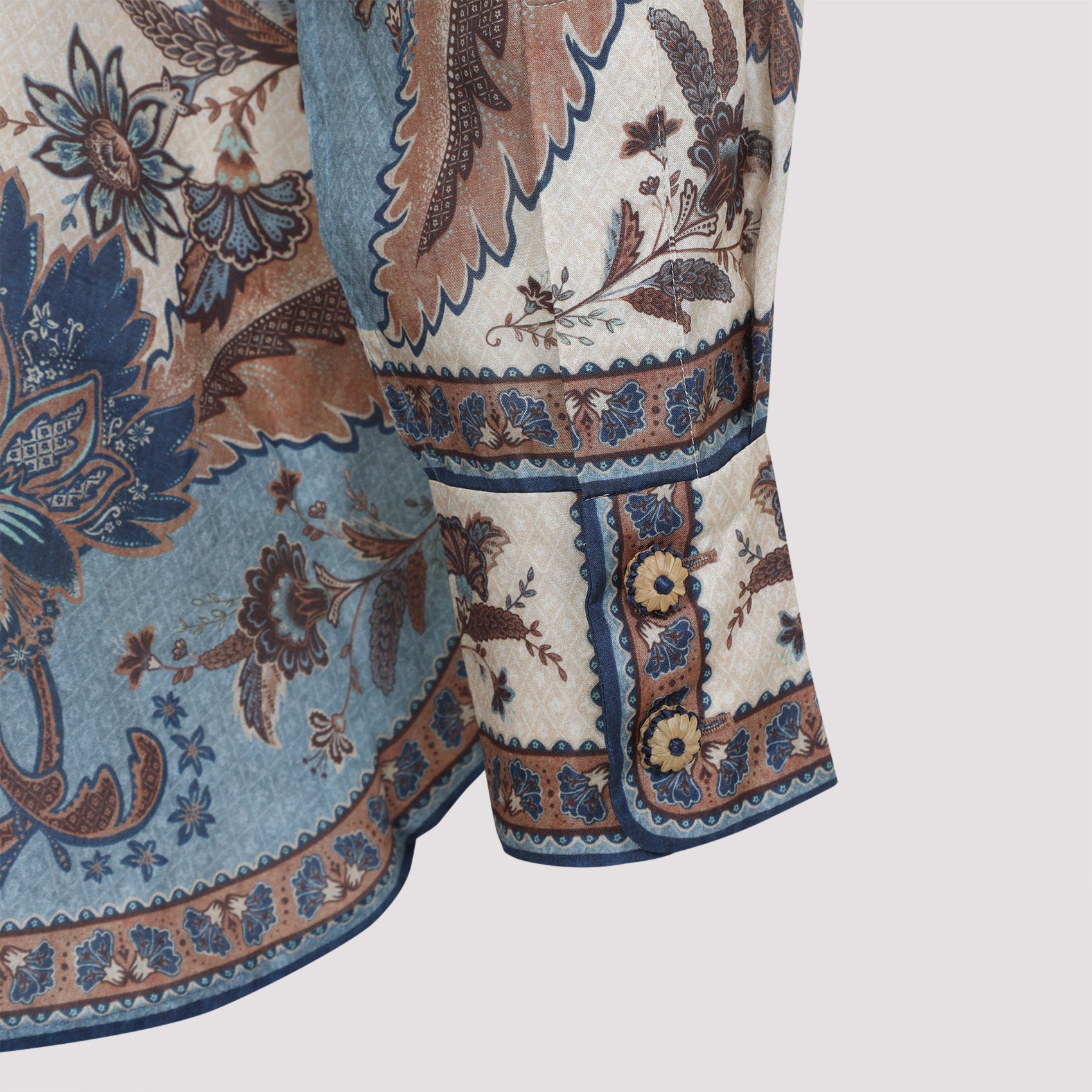 ZIMMERMANN Ascension Silk Shirt for Men