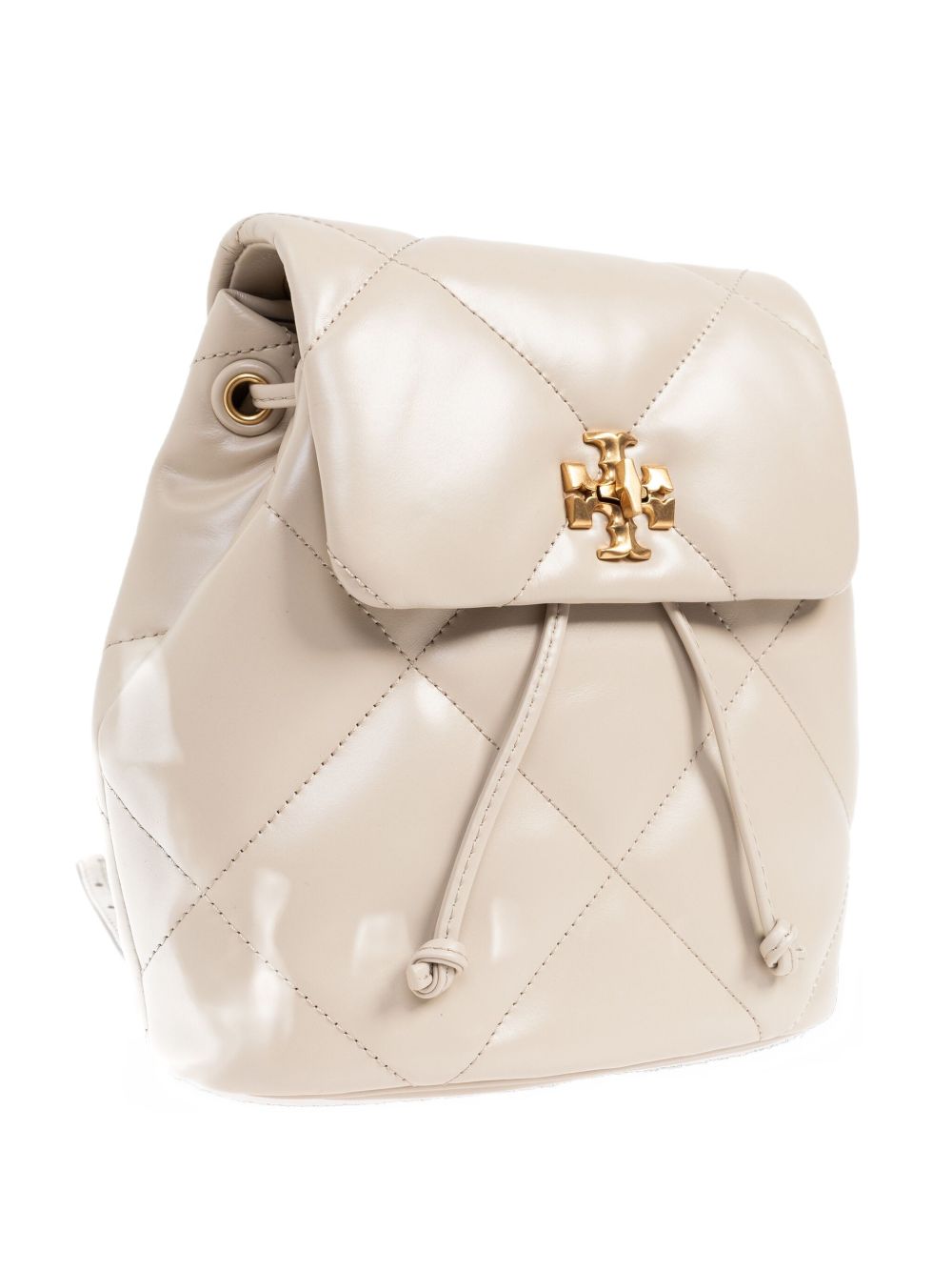 TORY BURCH Mini Quilted Leather Backpack with Chain Straps