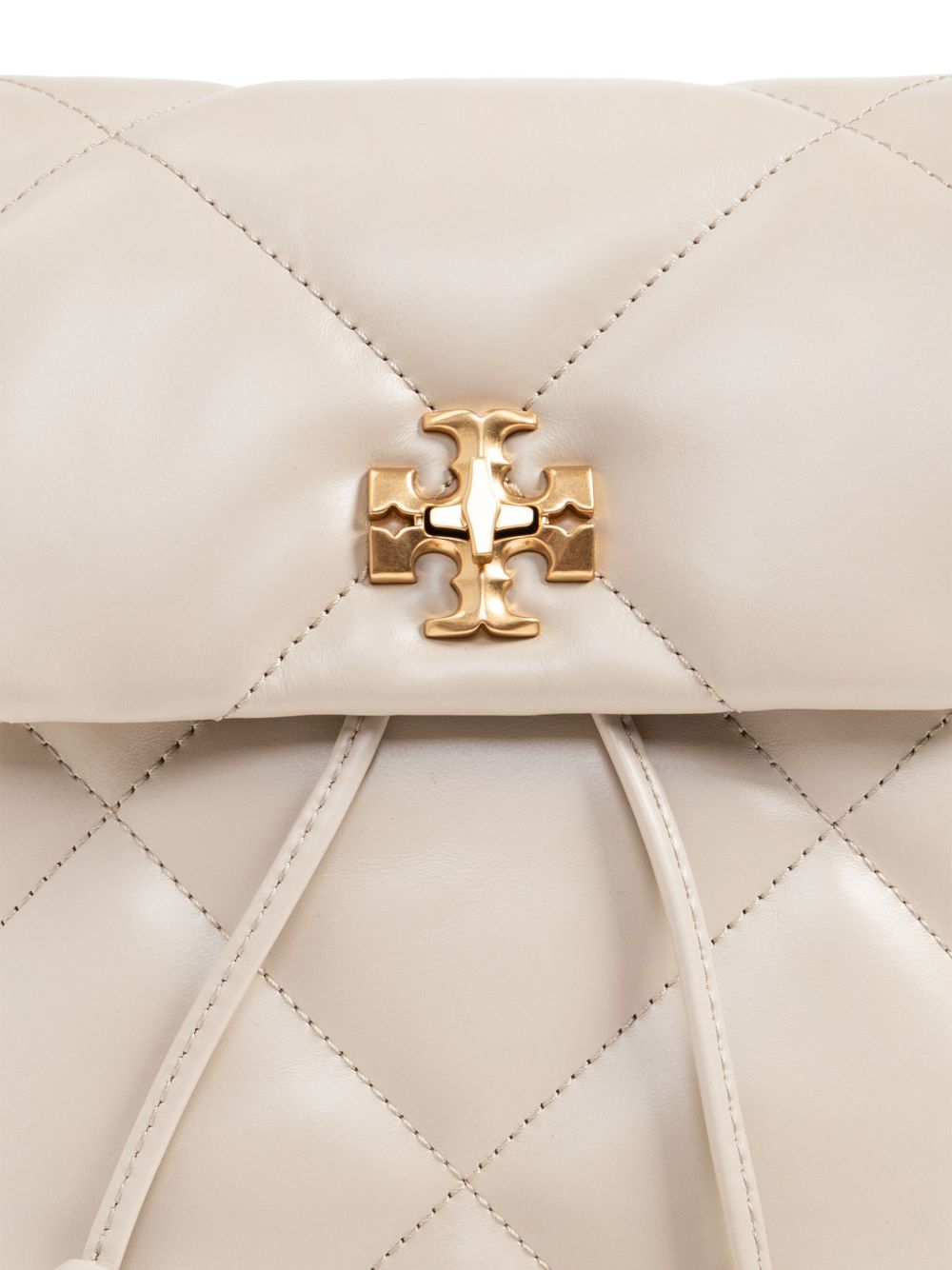 TORY BURCH Mini Quilted Leather Backpack with Chain Straps