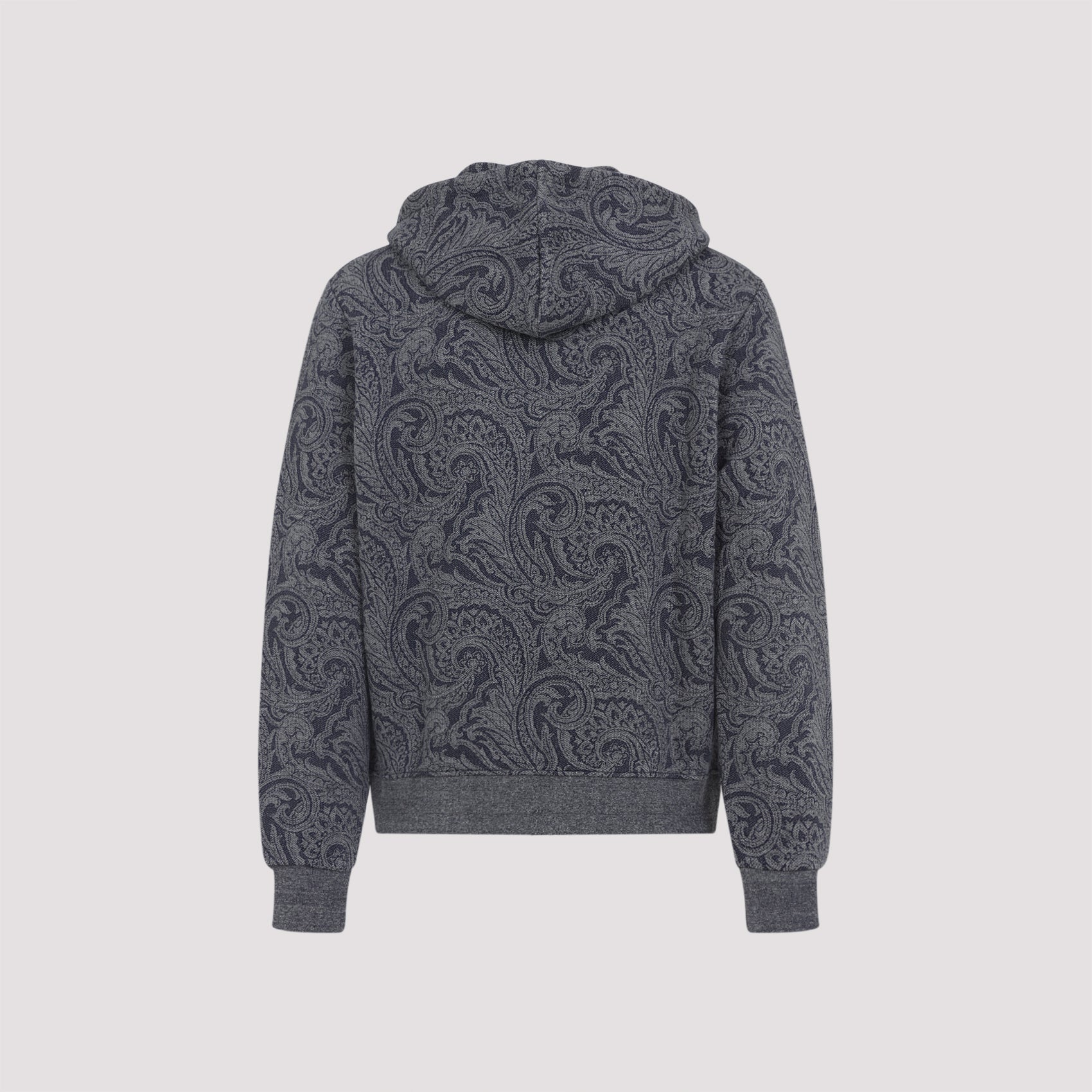 ETRO Zipped Hoodie with Welt Pockets