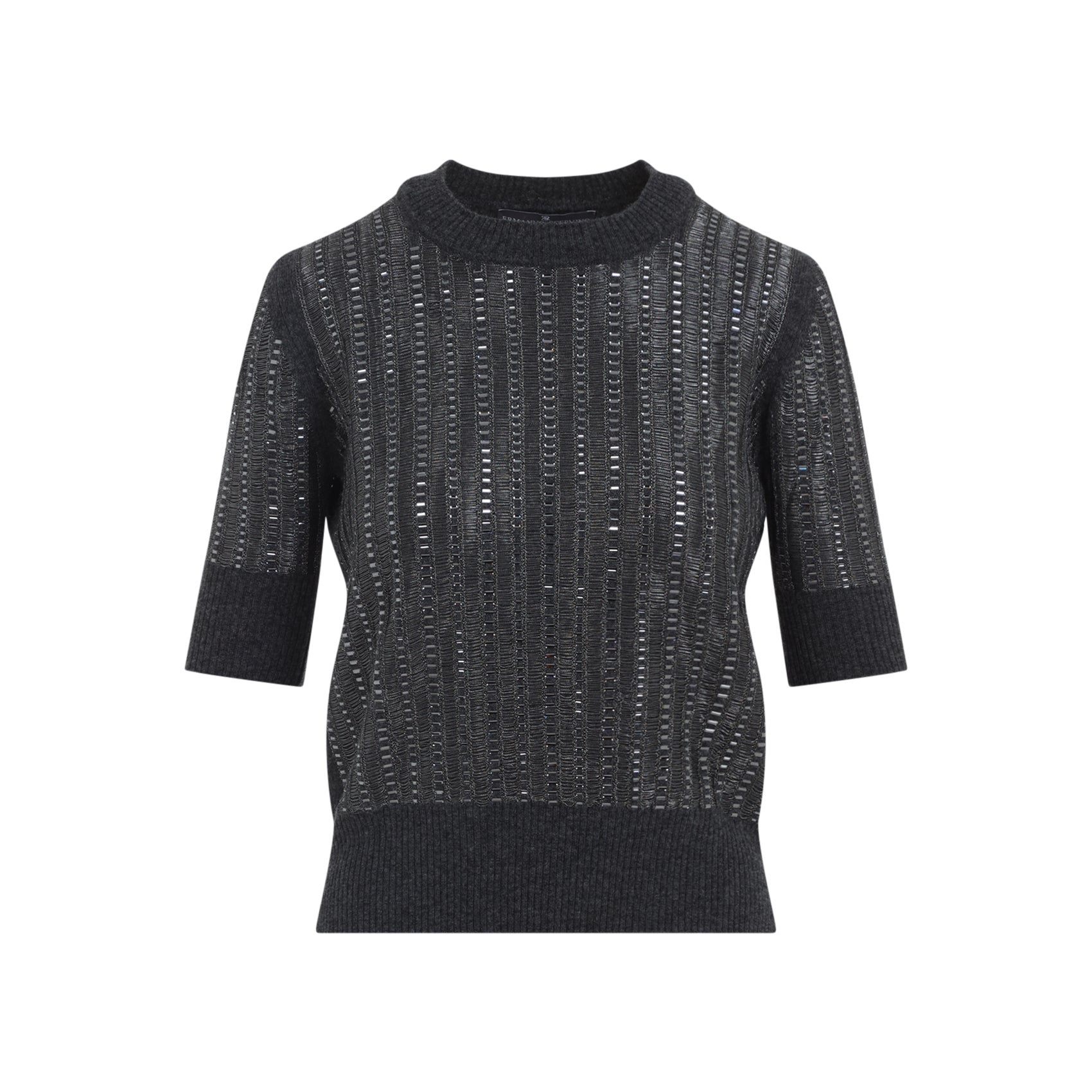 ERMANNO SCERVINO Virgin Wool and Cashmere Blend Pullover for Men