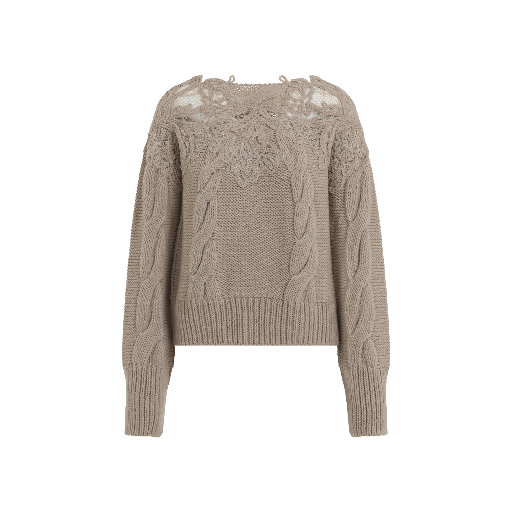 ERMANNO SCERVINO Virgin Wool Pullover for Men - FW25 Collection