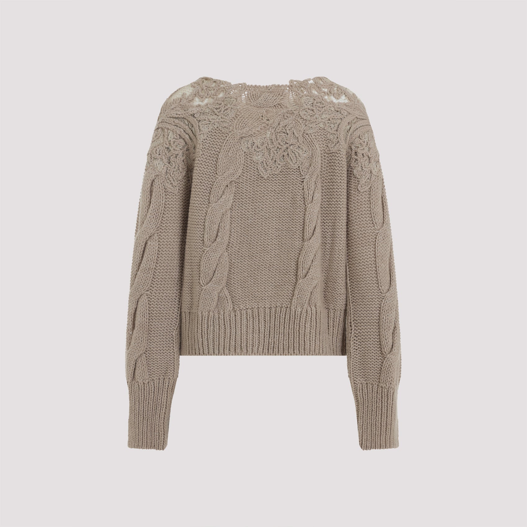 ERMANNO SCERVINO Virgin Wool Pullover for Men - FW25 Collection