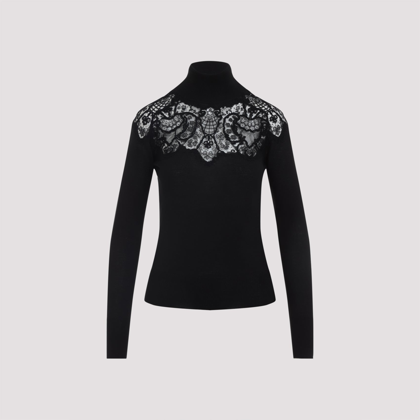 ERMANNO SCERVINO Merino Wool Pullover with Turtle Neck for Men - FW25