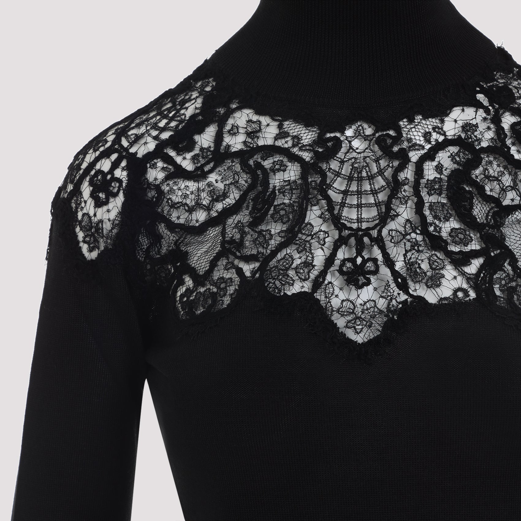 ERMANNO SCERVINO Merino Wool Pullover with Turtle Neck for Men - FW25