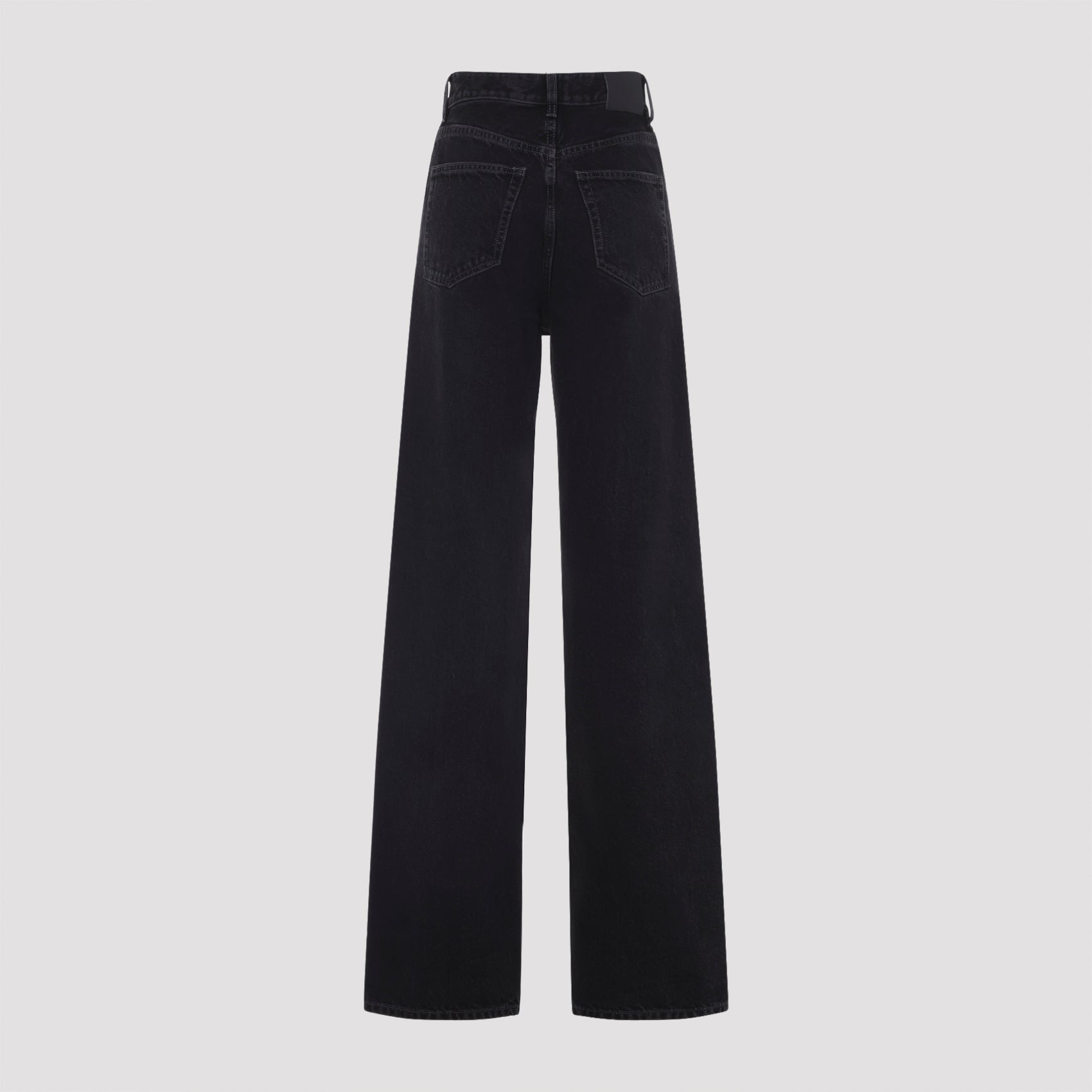 SAINT LAURENT V Waist Baggy Jeans
