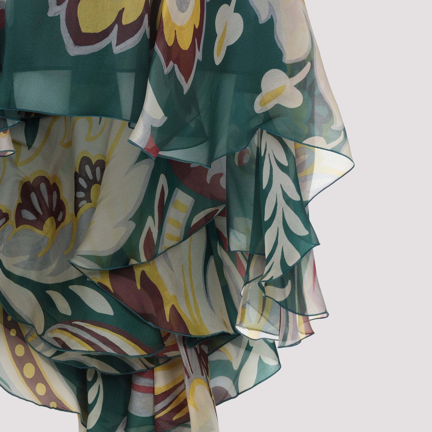 ETRO Men's Asymmetrical Mini Skirt