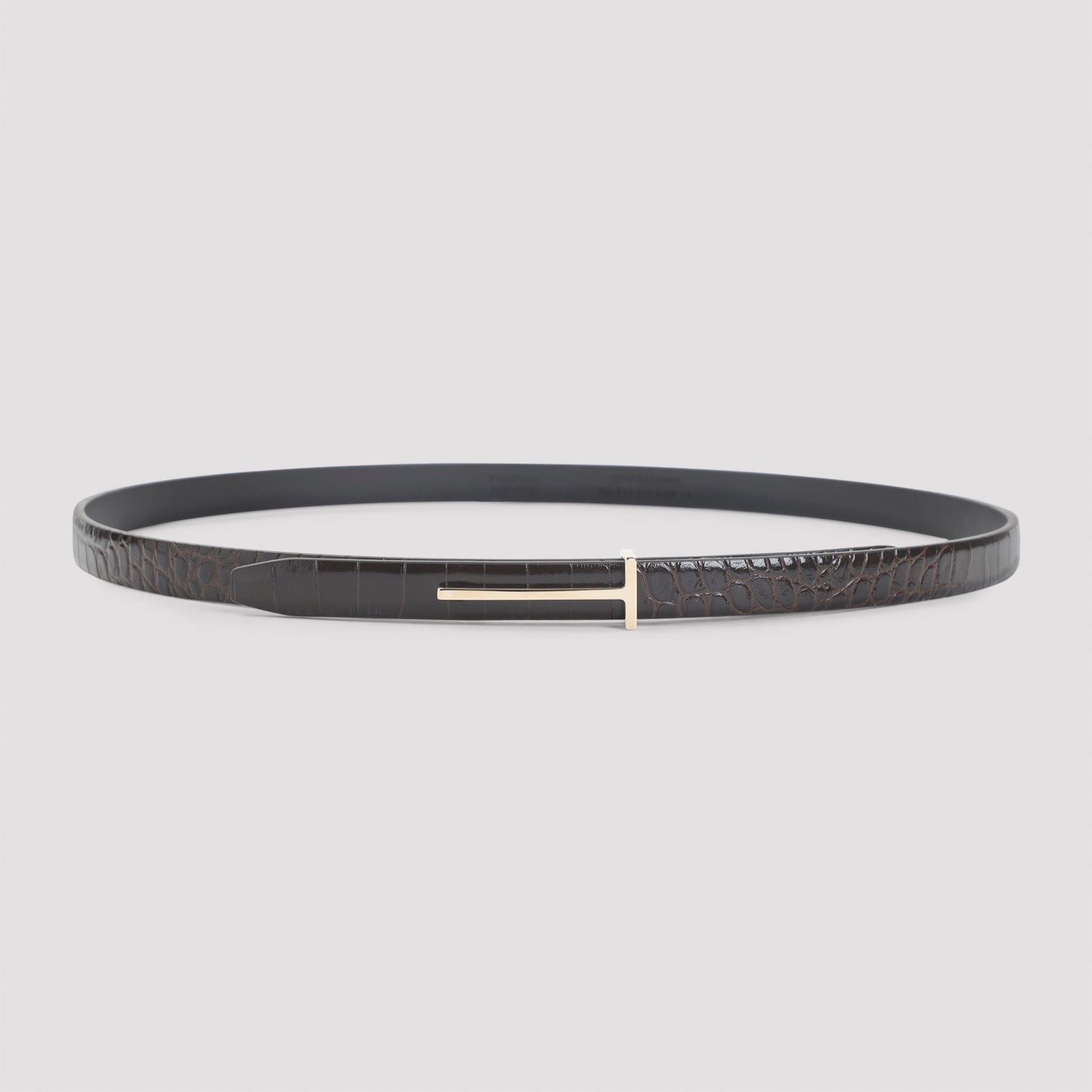 TOM FORD Men's 1.4cm Calf Leather Belt