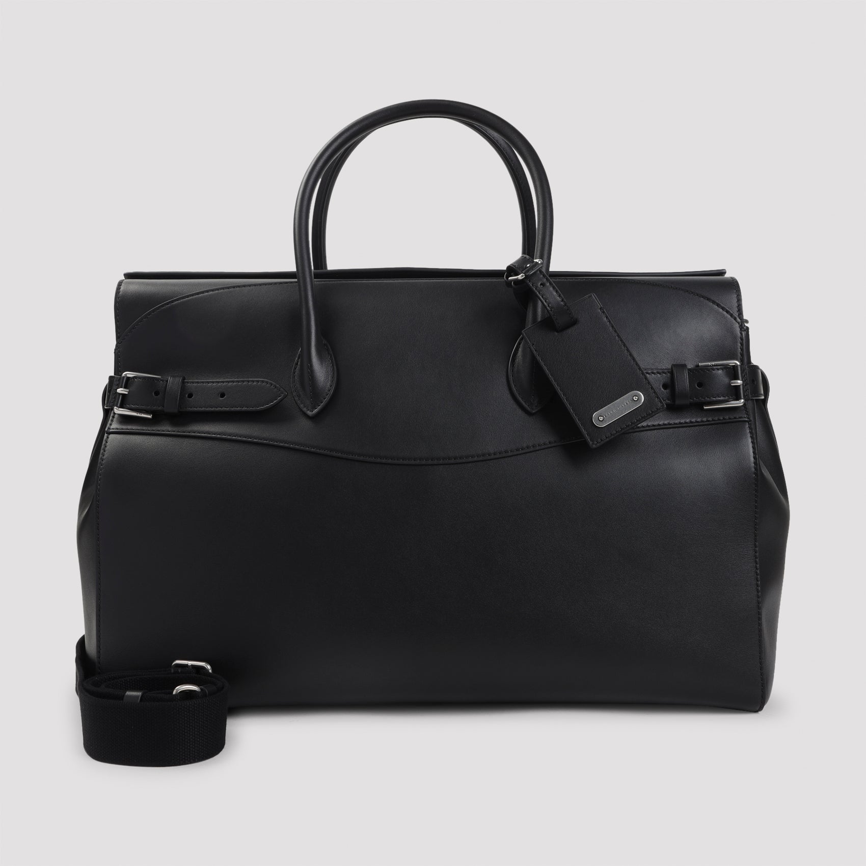 RALPH LAUREN PURPLE LABEL Large Leather Duffle Bag - Classic and Timeless Style