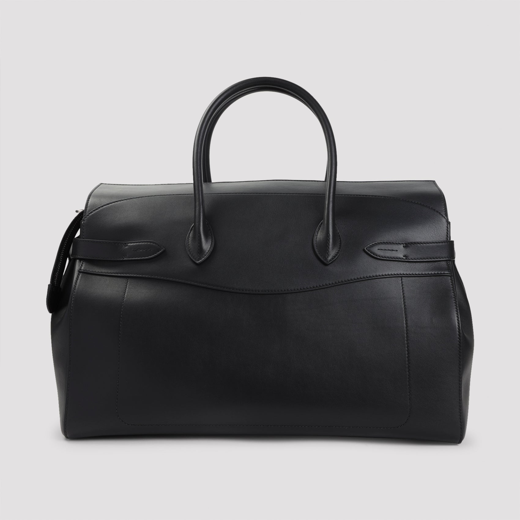 RALPH LAUREN PURPLE LABEL Large Leather Duffle Bag - Classic and Timeless Style