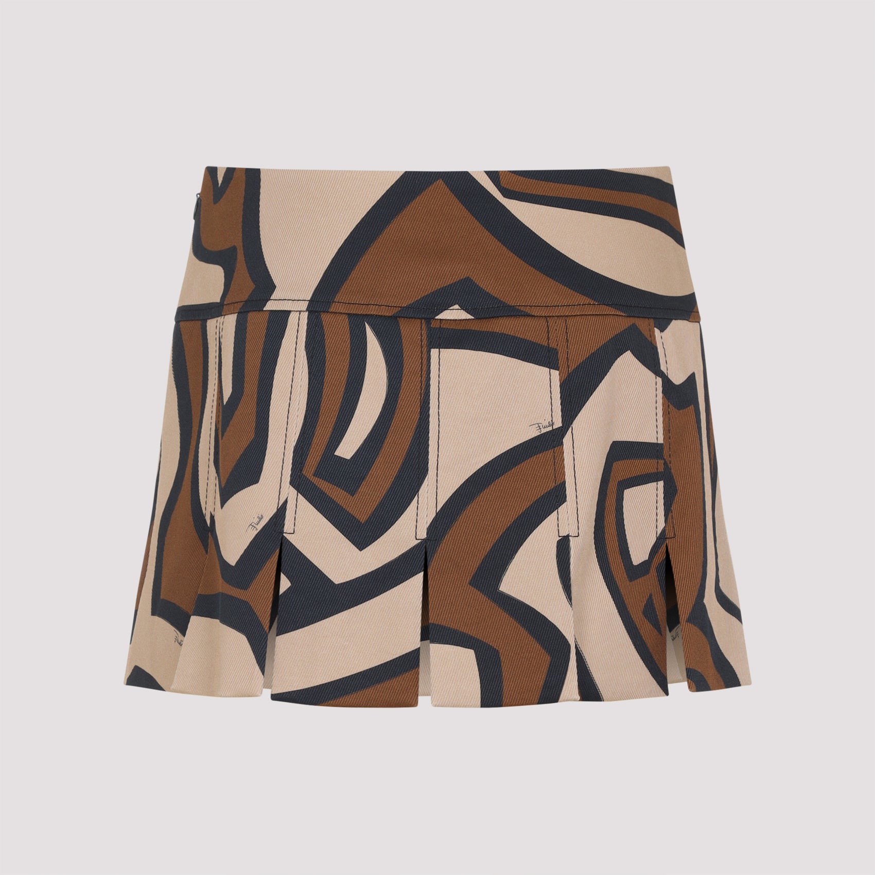 PUCCI Metallic Midi Skirt for Men