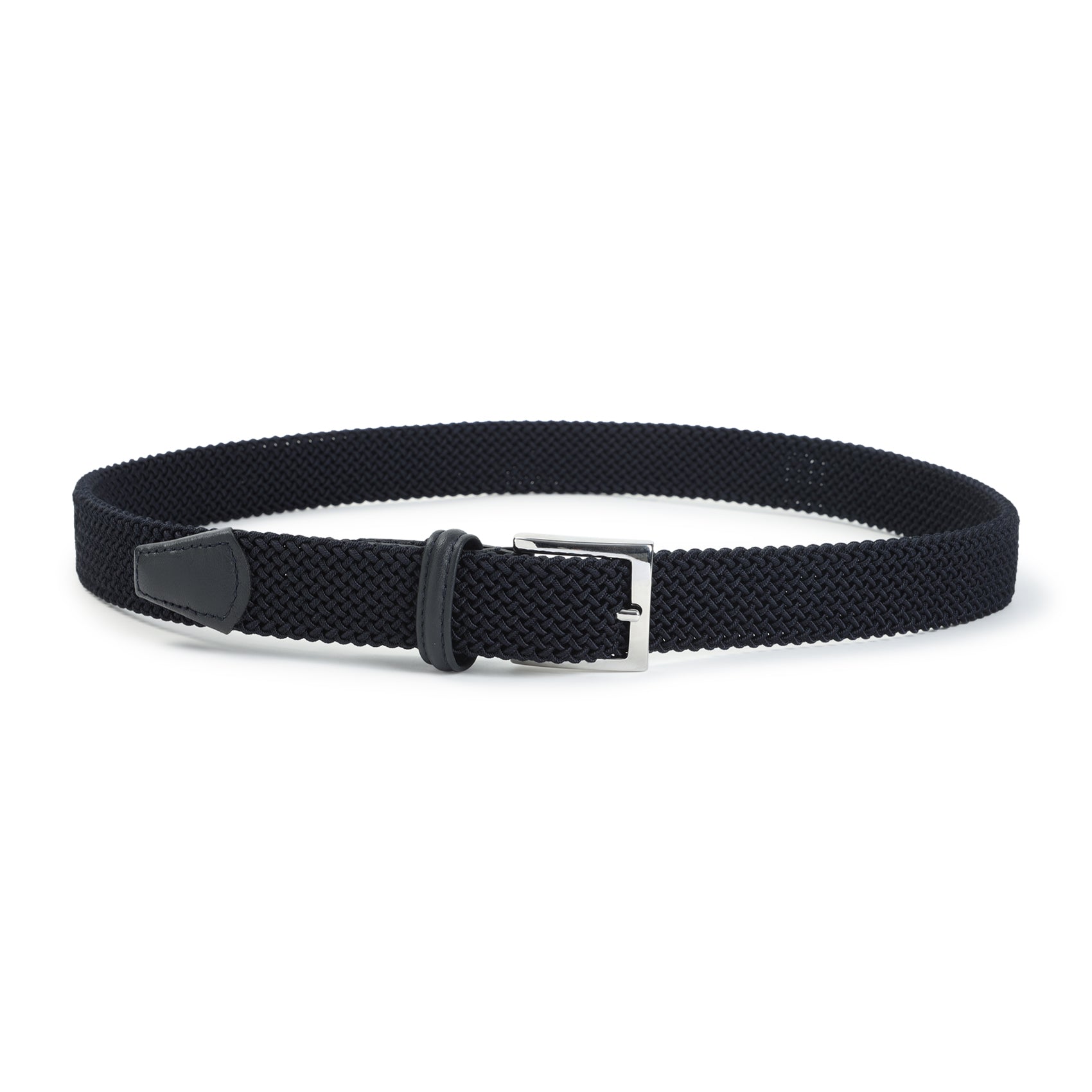 KITON Men's 3cm Leather Belt