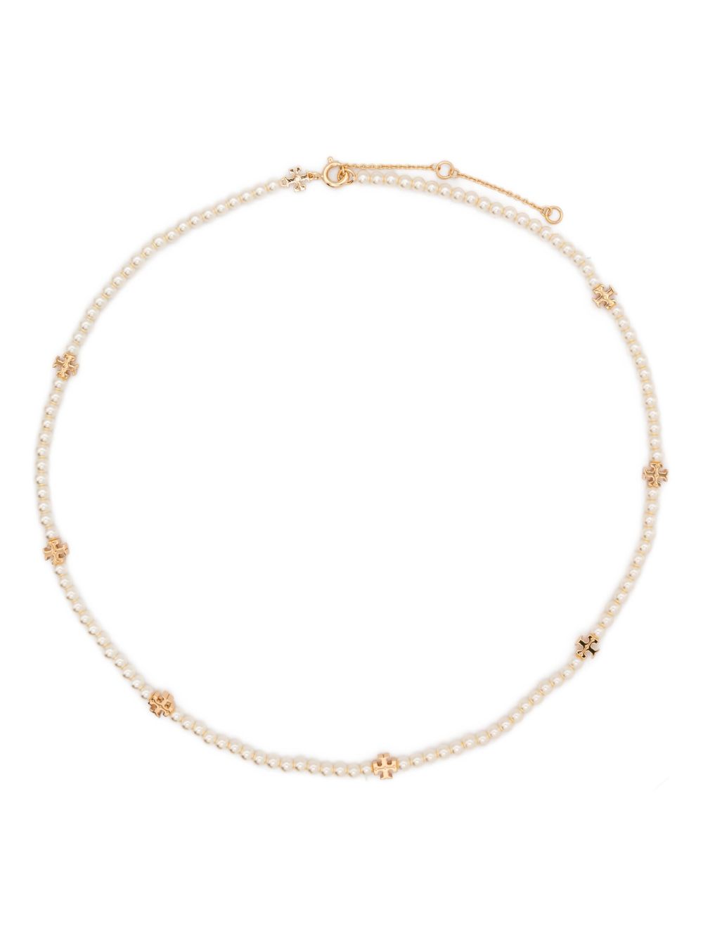TORY BURCH Ivory Pearls Necklace