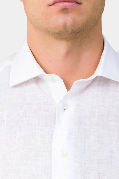 HERNO Linen Button-Up Shirt for Men
