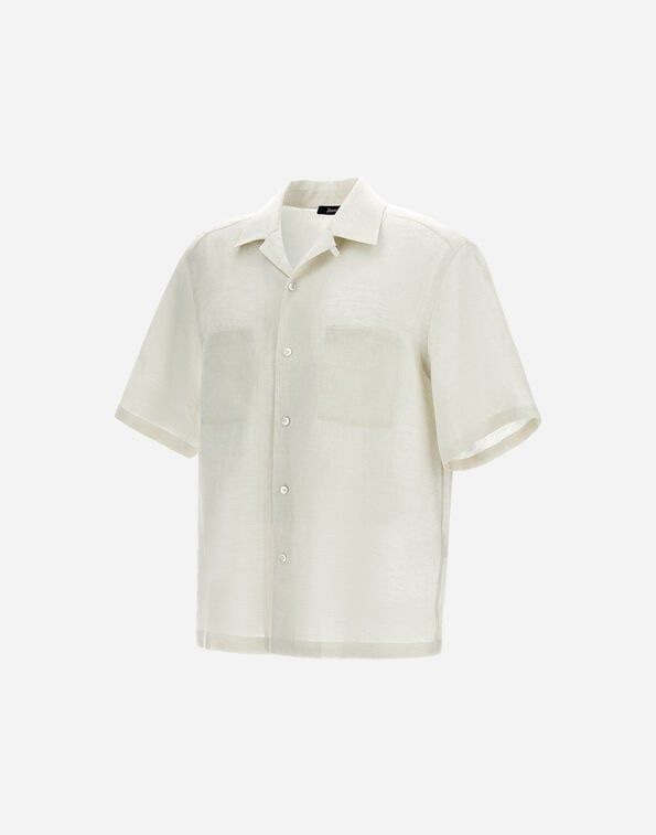 HERNO Linen Shirt for Men - SS25 Collection