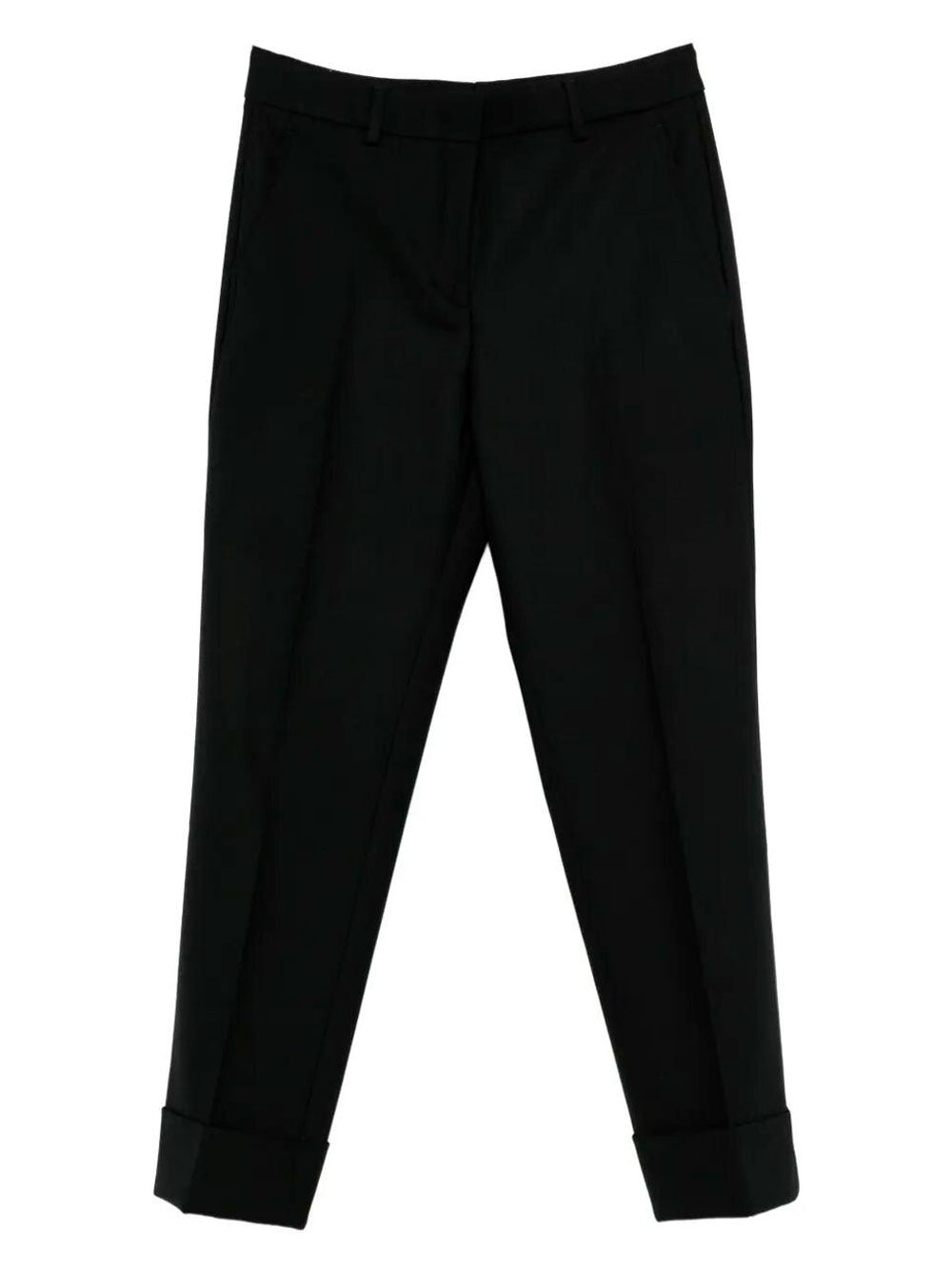 INCOTEX Tapered Wool Trousers for Women