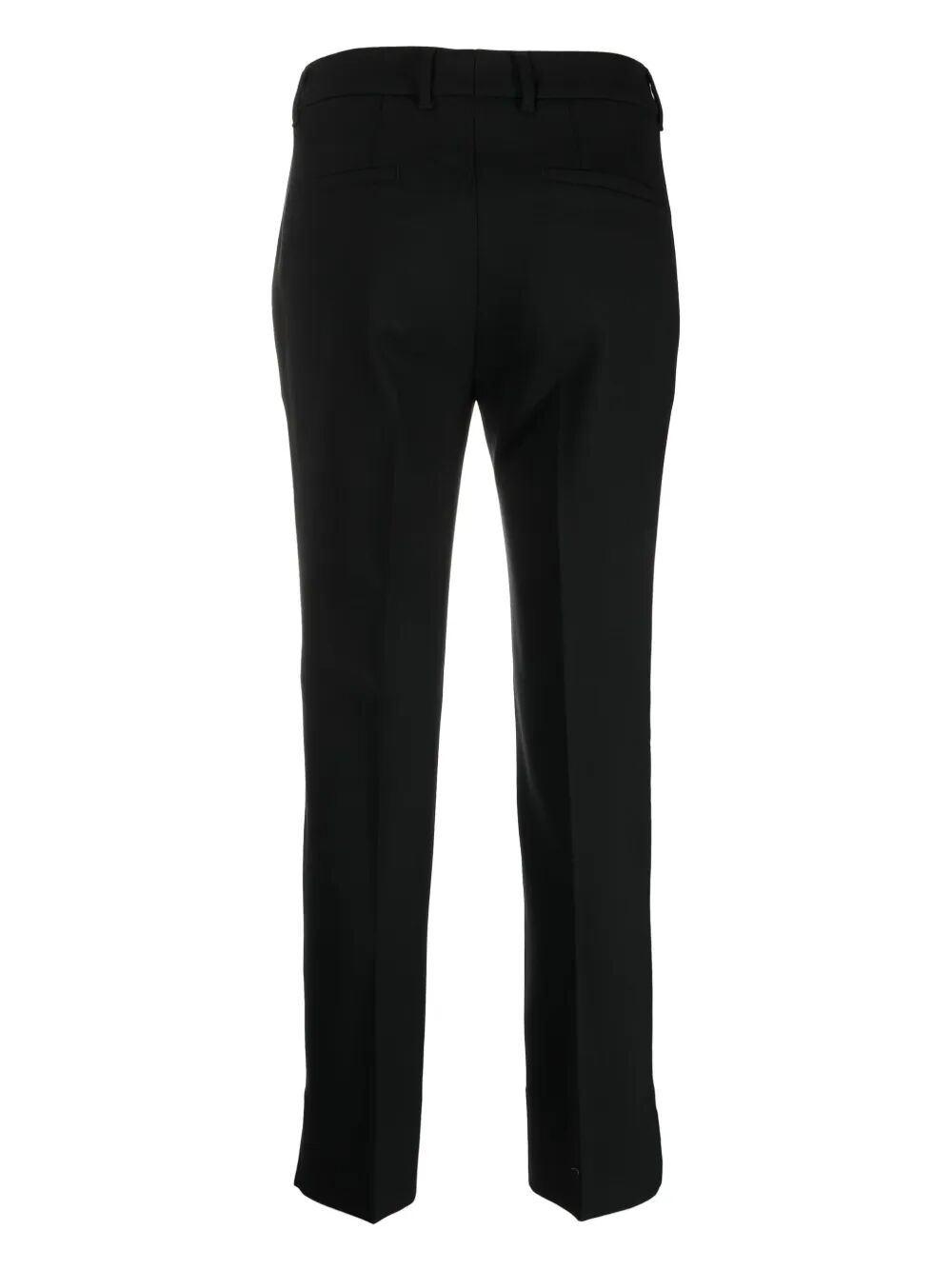 INCOTEX Tailored Straight-Leg Mid-Rise Wool Trousers for Women