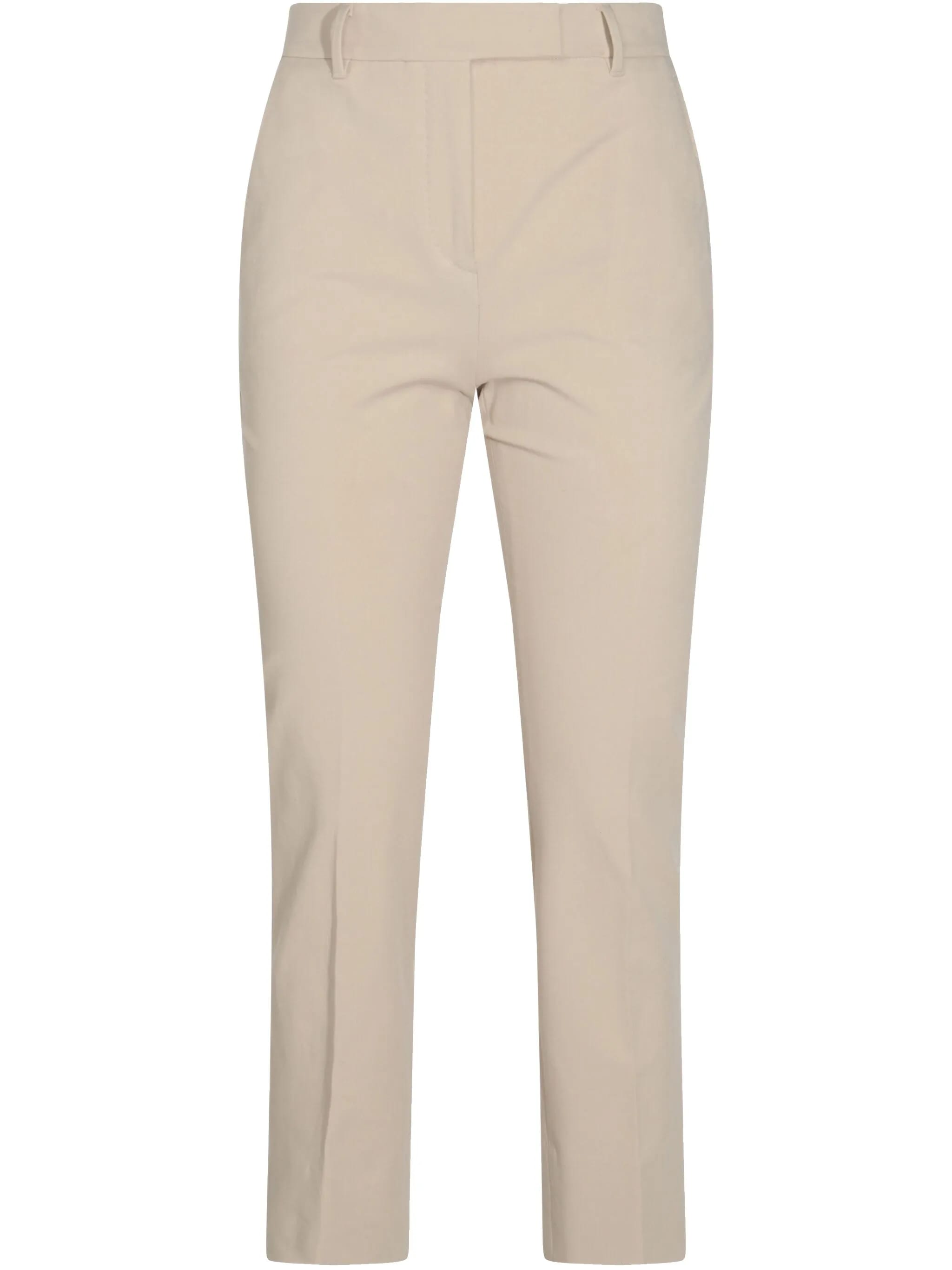 INCOTEX Wool Crop Trousers for Women