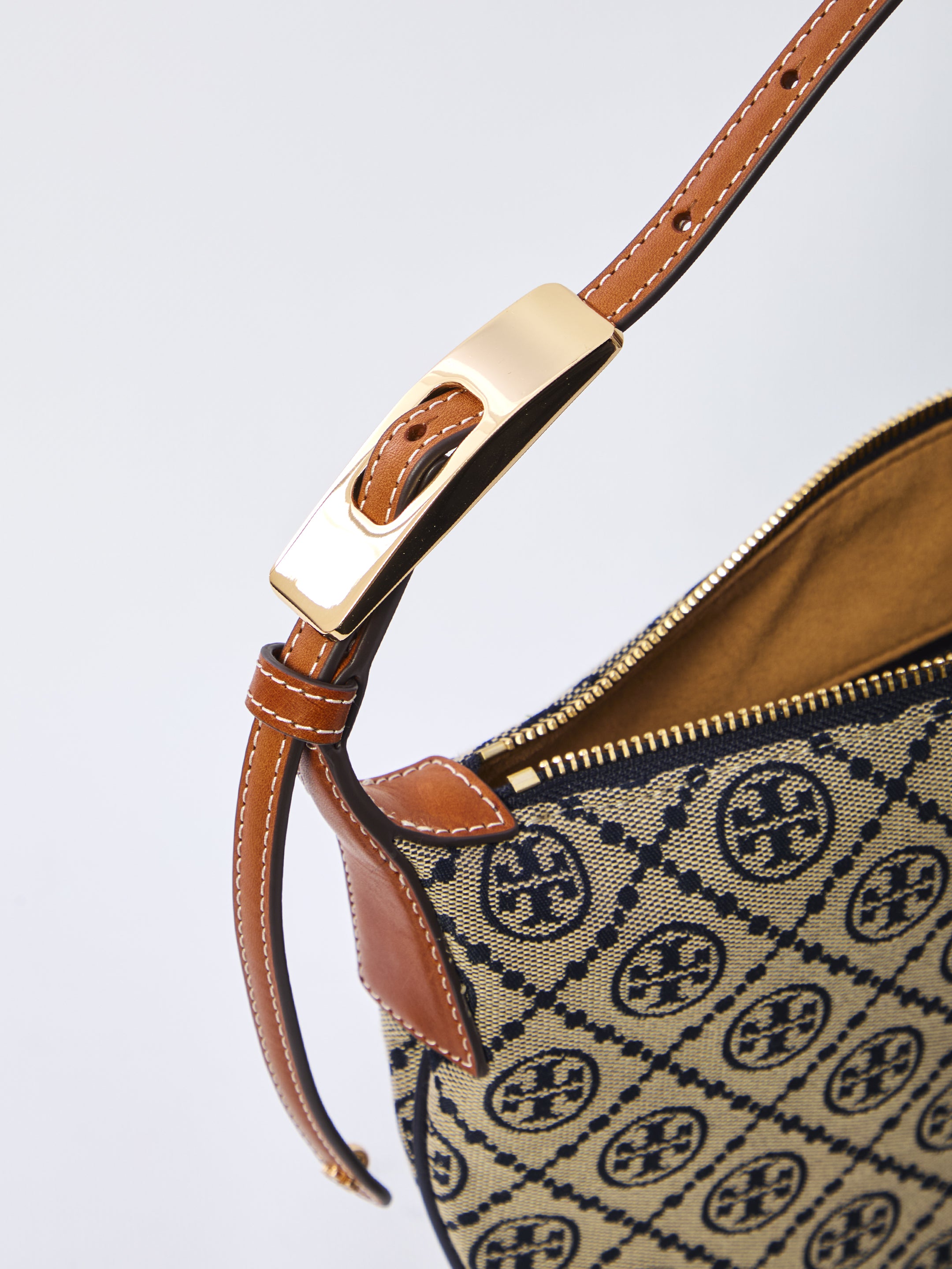 TORY BURCH Mini Monogram Hobo Handbag