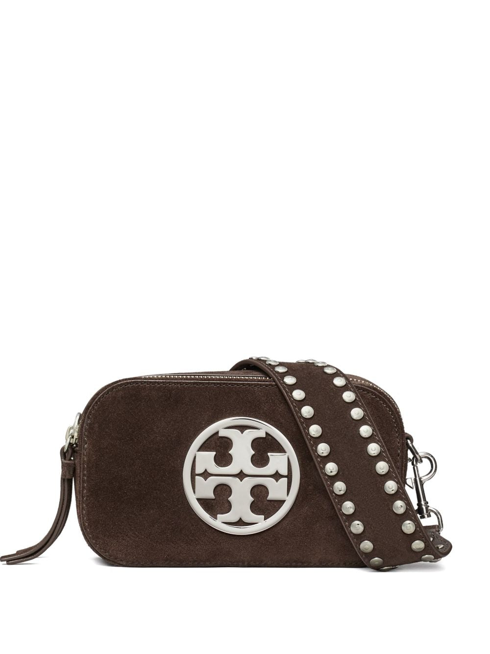 TORY BURCH Mini Suede Leather Crossbody Handbag