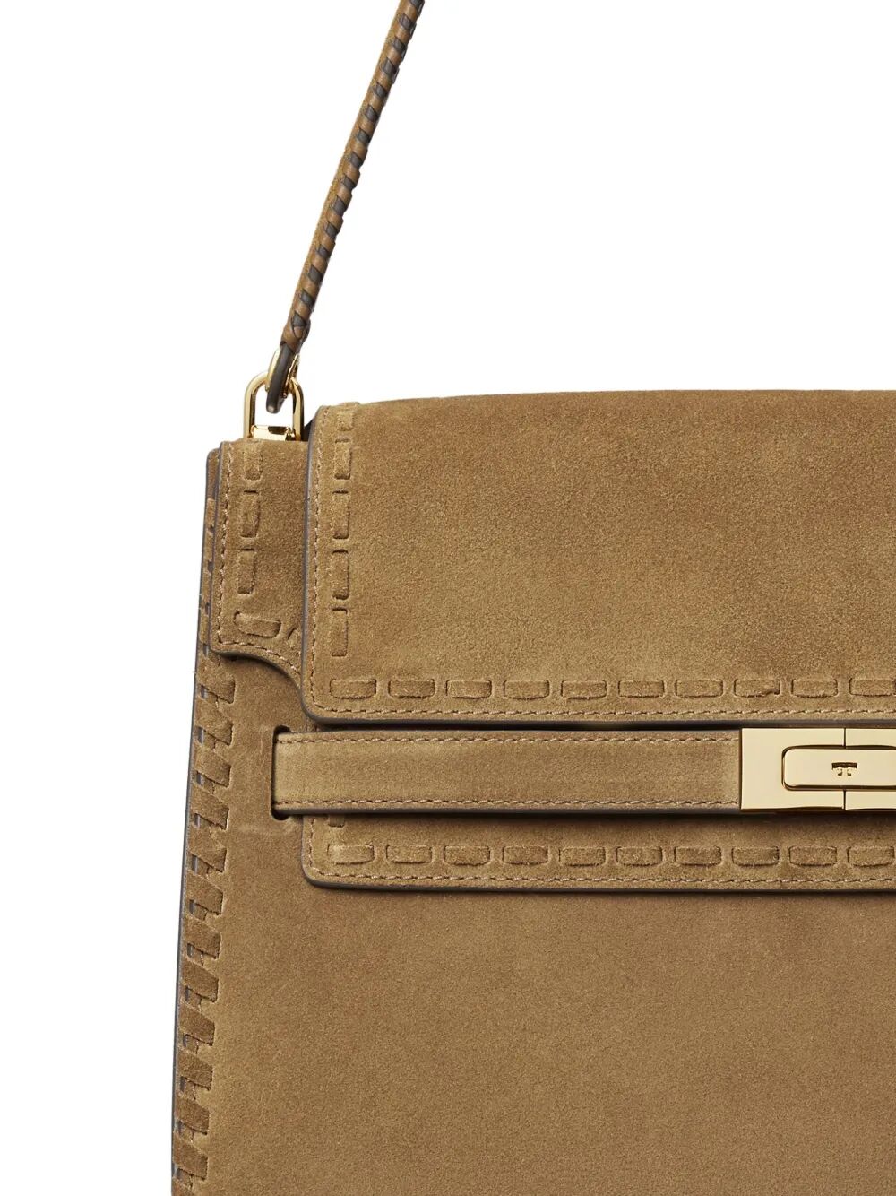 TORY BURCH Mini Suede Leather Shoulder Bag