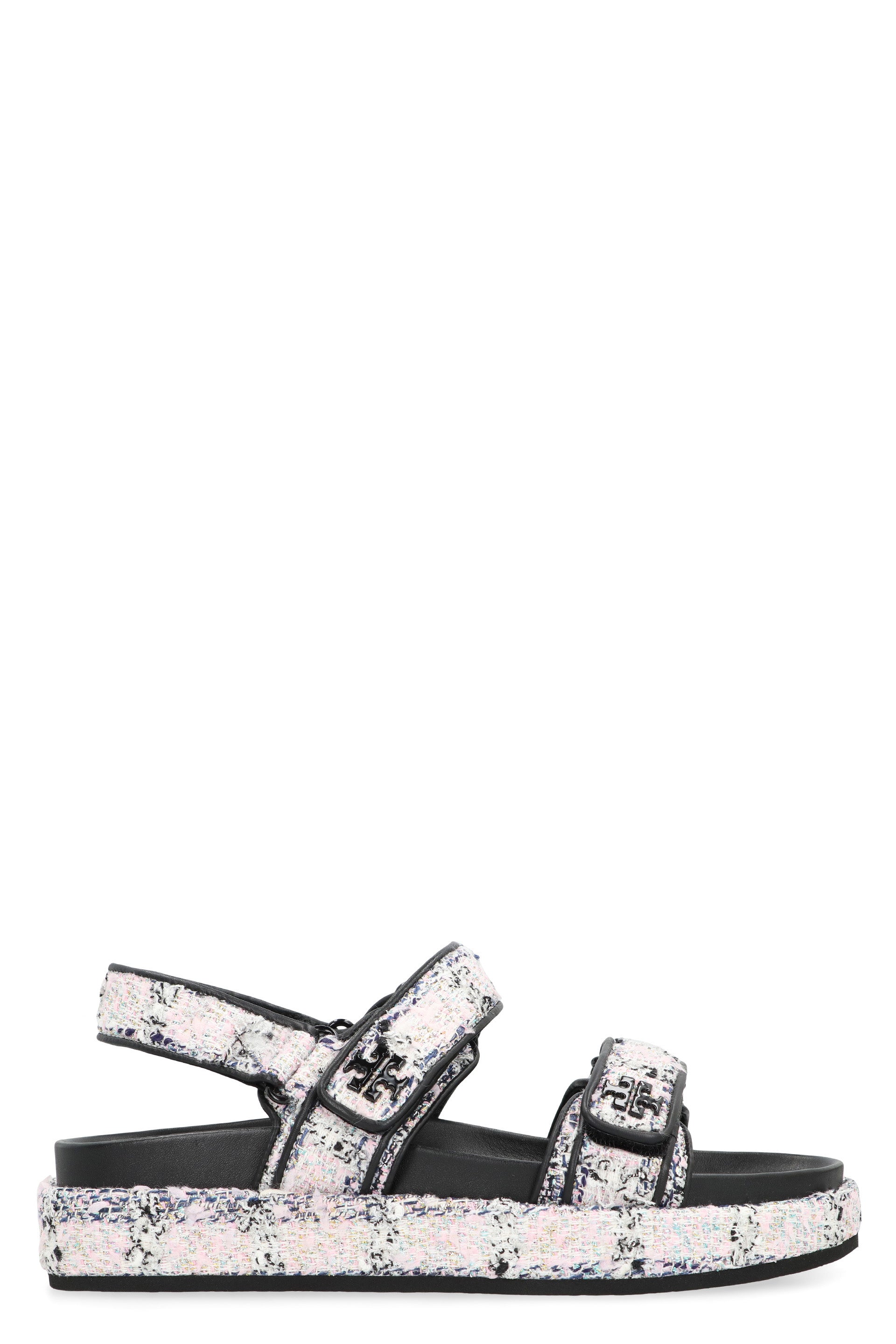 TORY BURCH Knit Boucle Loop Sandals - Women’s Comfort Footwear