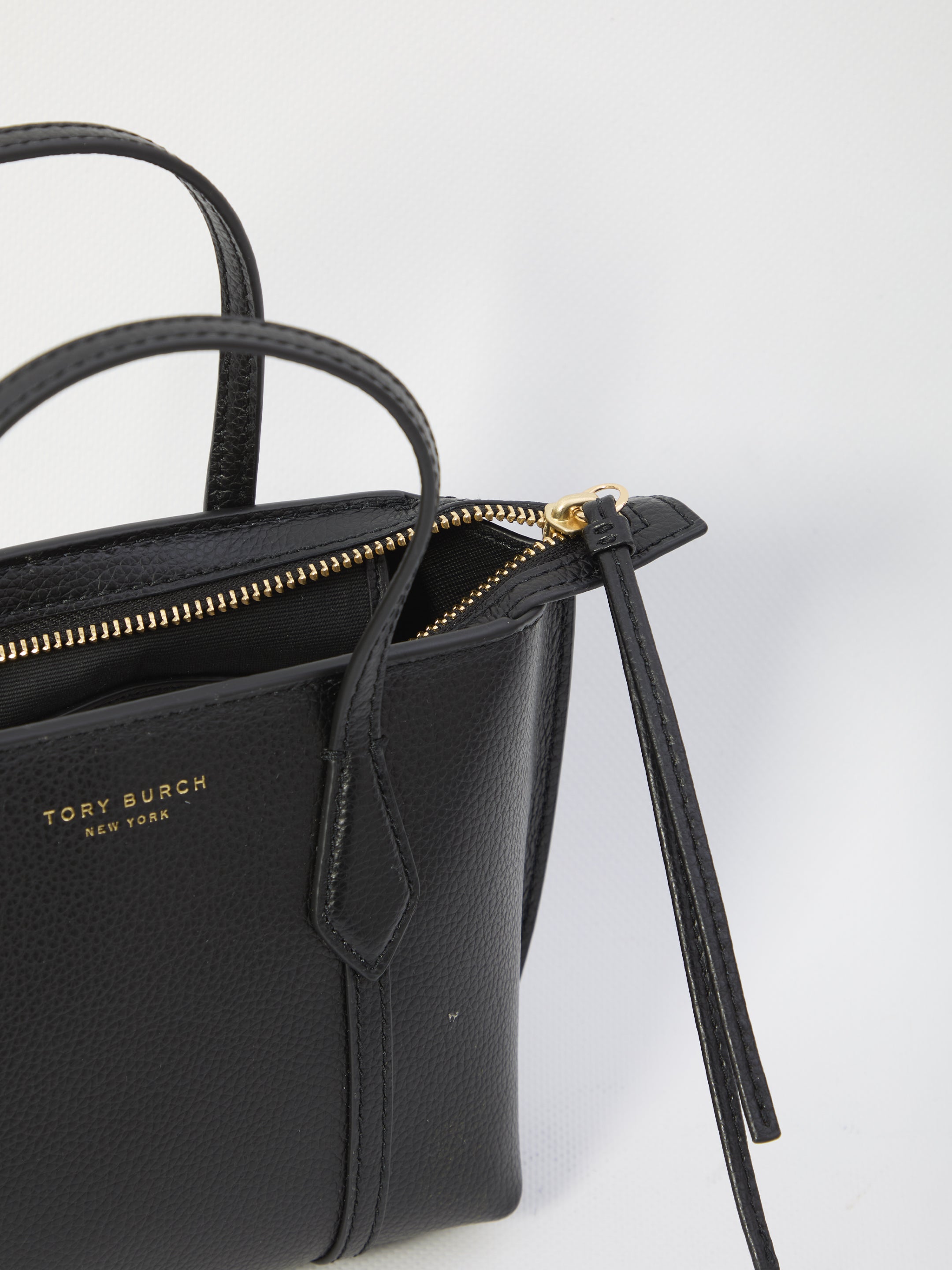 TORY BURCH Mini Leather Tote Handbag