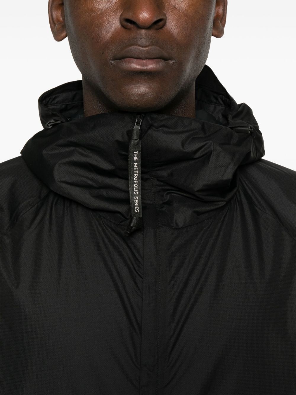 C.P.COMPANY Hooded Jacket with 100% Polyamide Fabric - Size L