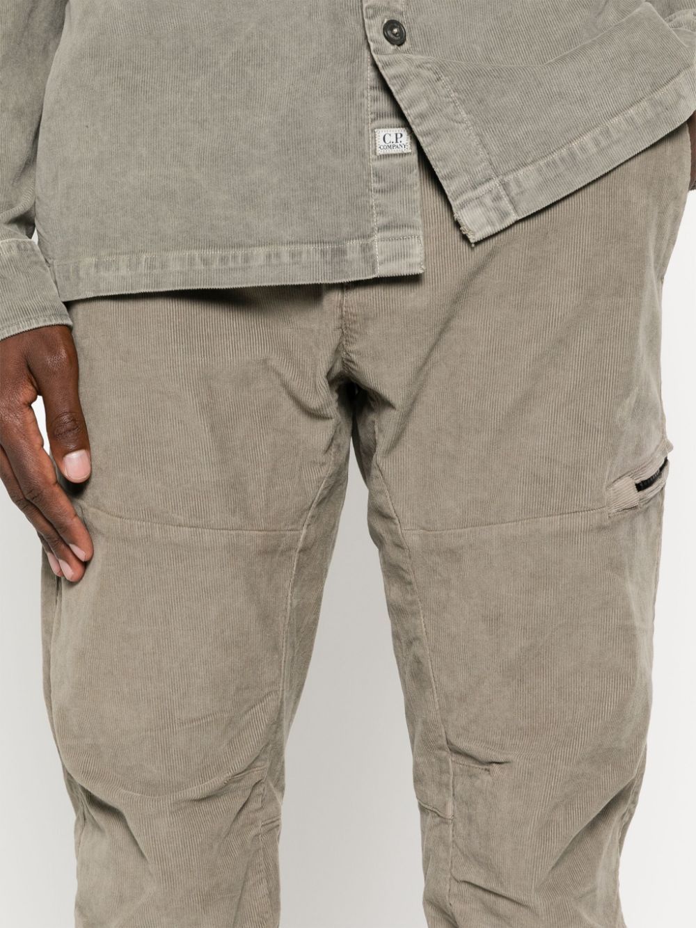 C.P.COMPANY Ergonomic Corduroy Pants for Men - Fall/Winter 2025