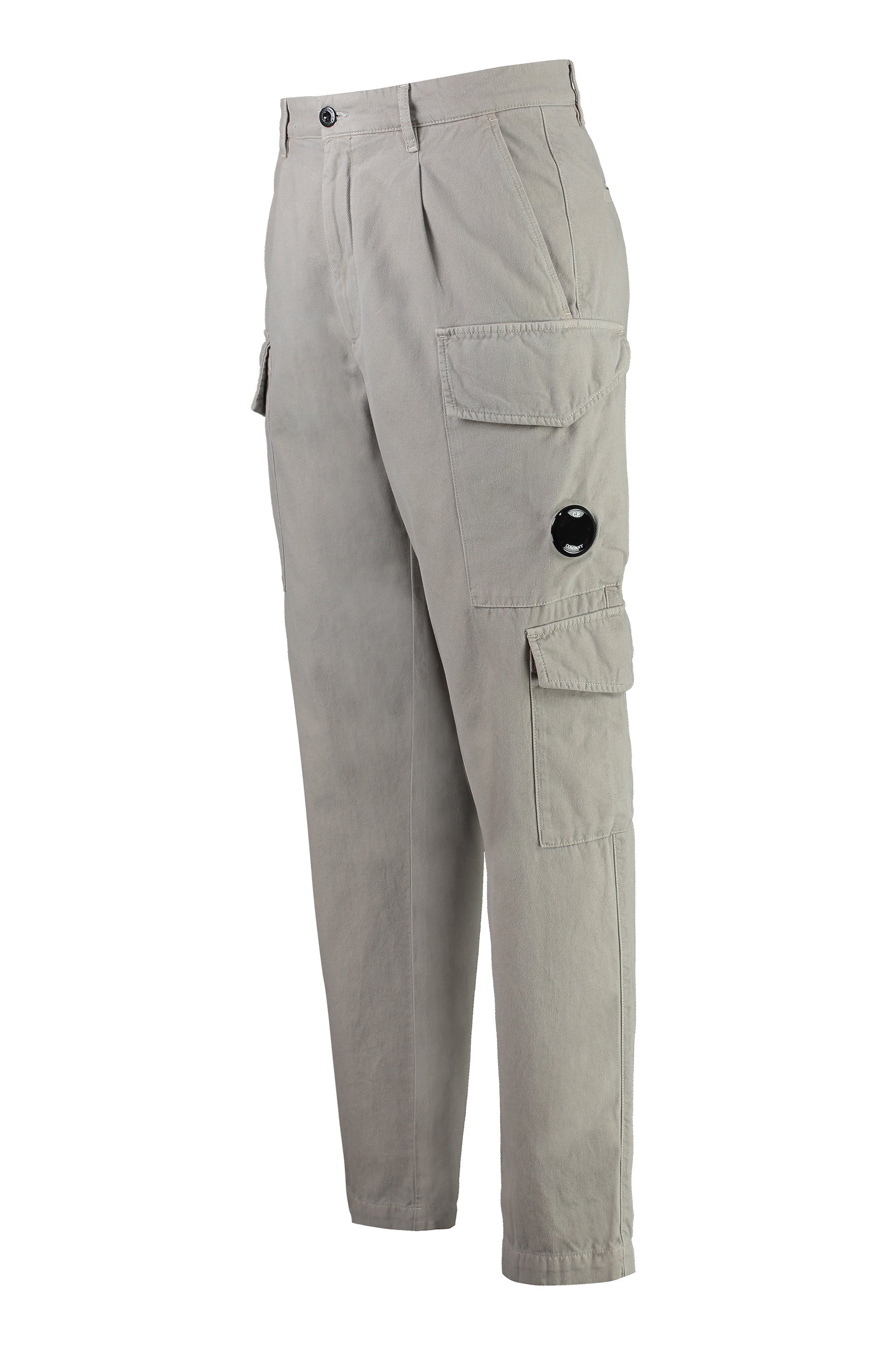 C.P.COMPANY Men's Cotton Cargo Trousers