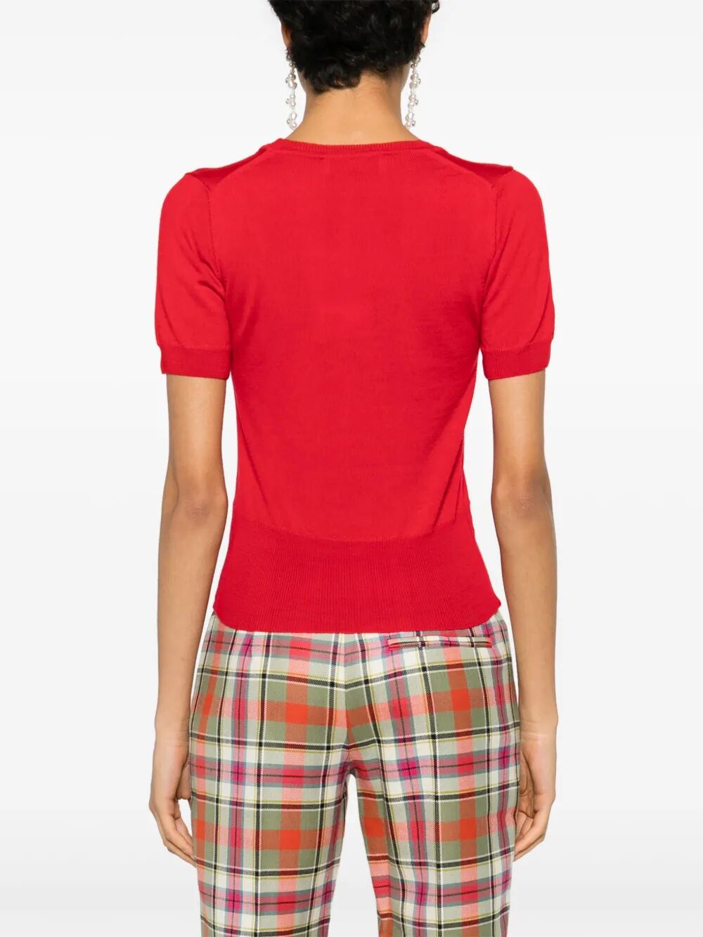 VIVIENNE WESTWOOD Mini Knit Short-Sleeved Top