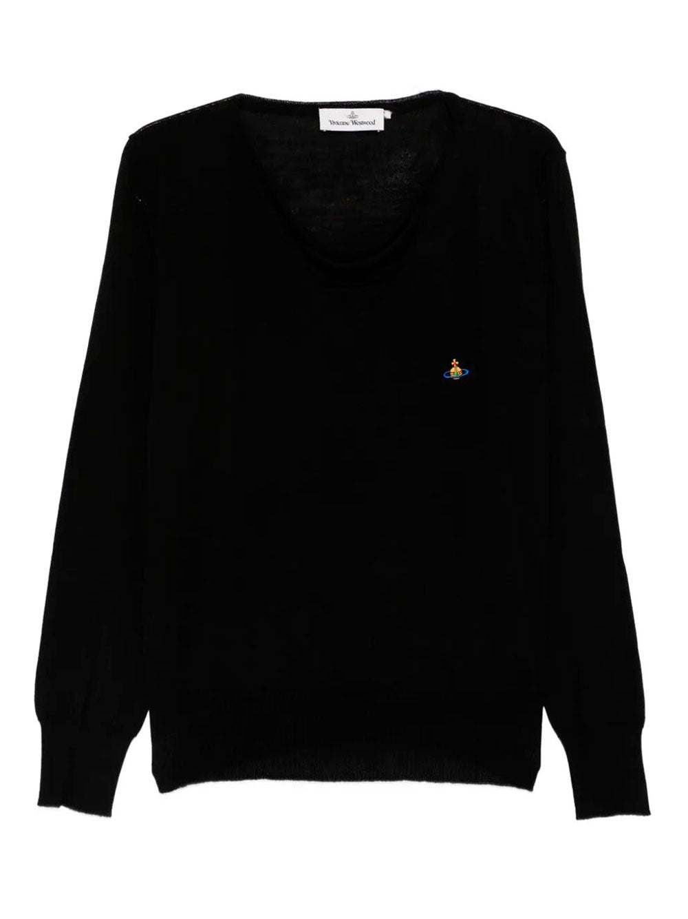VIVIENNE WESTWOOD Pamela V-Neck Wool Sweater