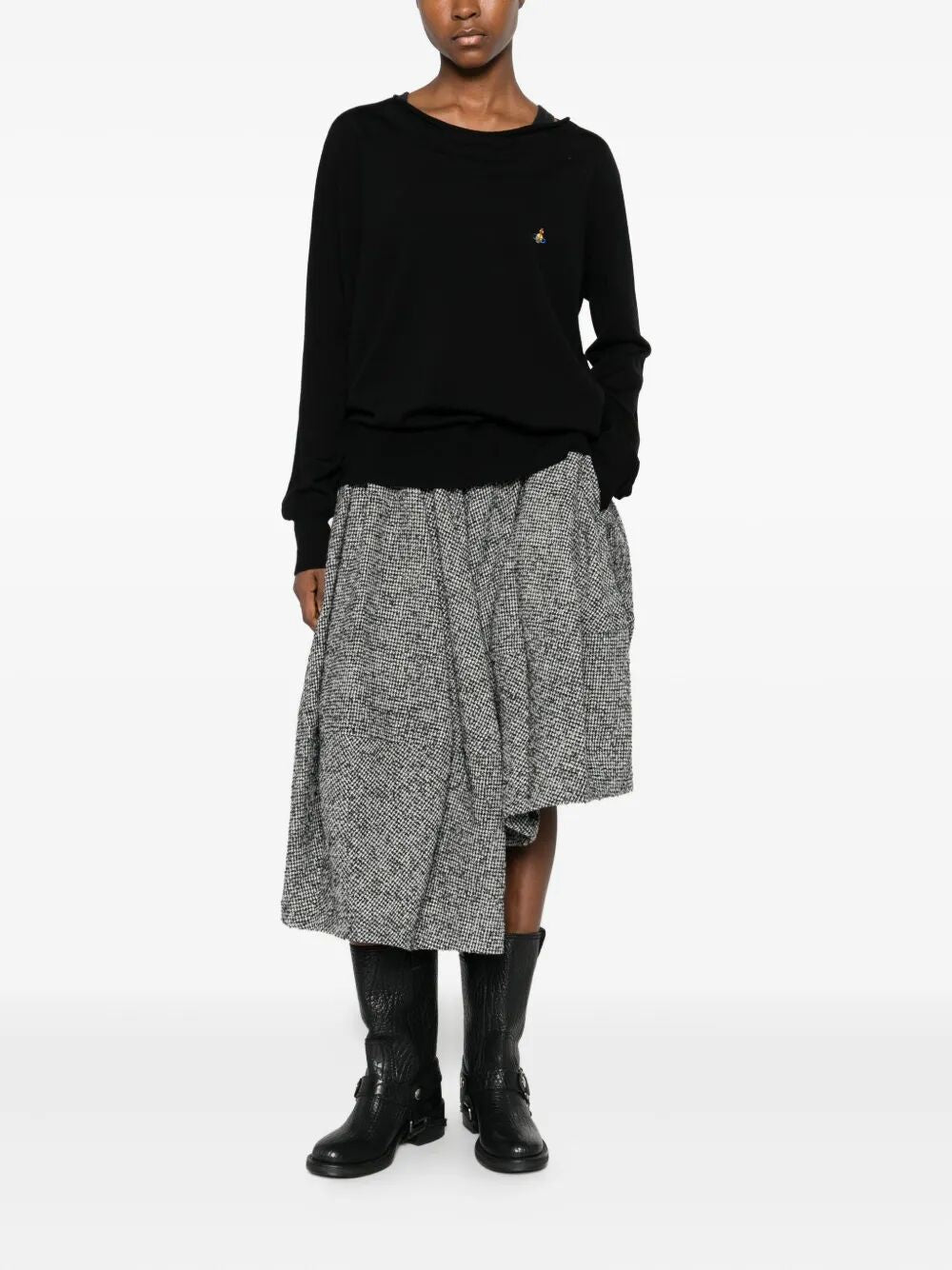 VIVIENNE WESTWOOD Pamela V-Neck Wool Sweater