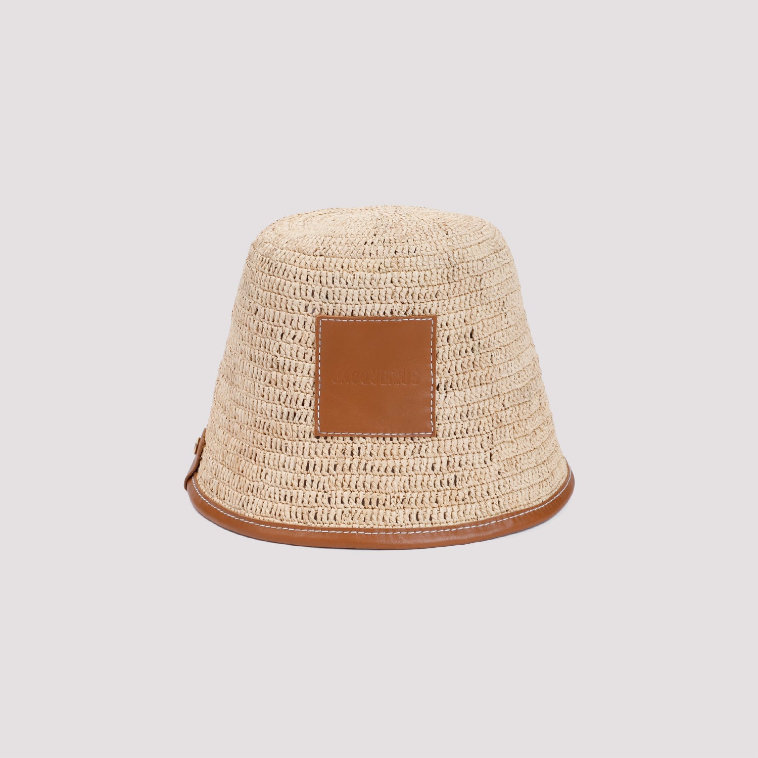 JACQUEMUS Stylish Raffia Bucket Hat