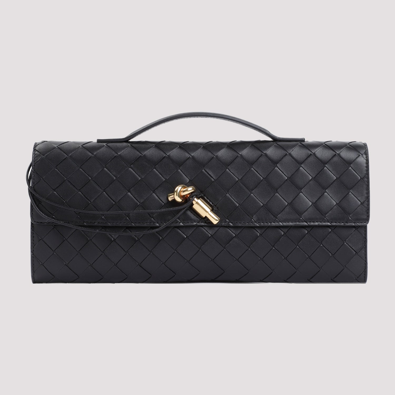 BOTTEGA VENETA Andiamo Long Intreccio Mini Clutch 31cm