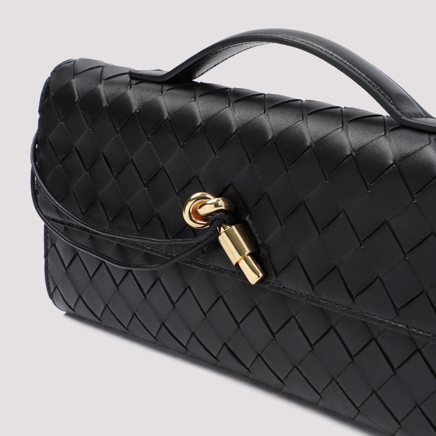 BOTTEGA VENETA Andiamo Long Intreccio Mini Clutch 31cm