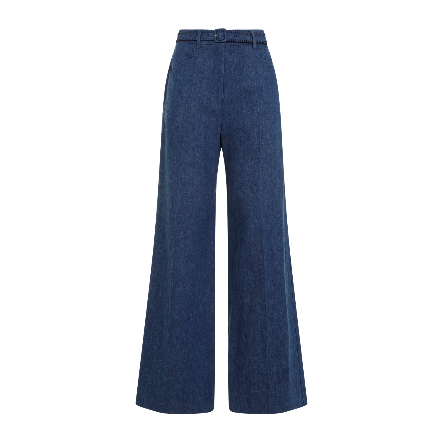 GABRIELA HEARST Wide Leg Norman Pants for Men - FW24