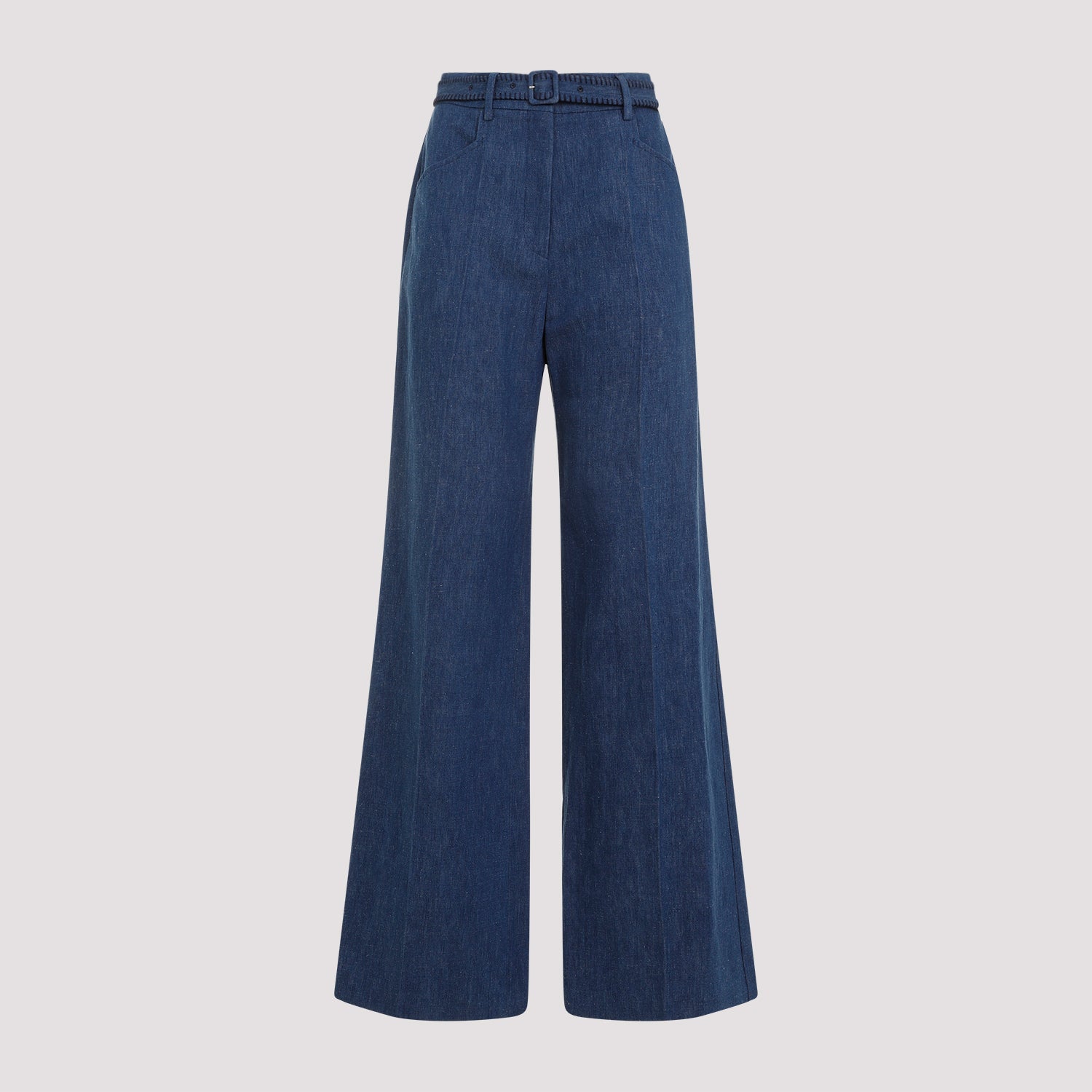 GABRIELA HEARST Wide Leg Norman Pants for Men - FW24