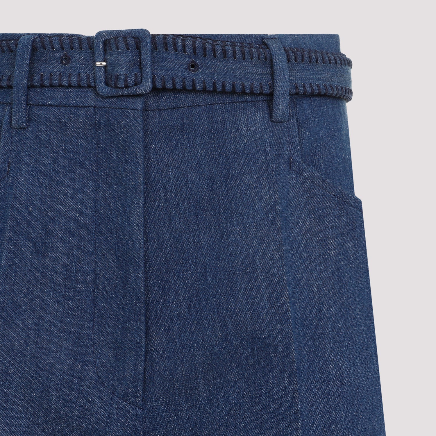 GABRIELA HEARST Wide Leg Norman Pants for Men - FW24