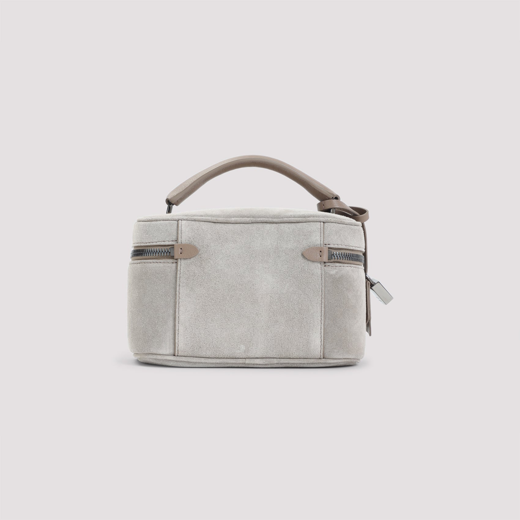 BRUNELLO CUCINELLI Mini Suede Leather Pouch Handbag