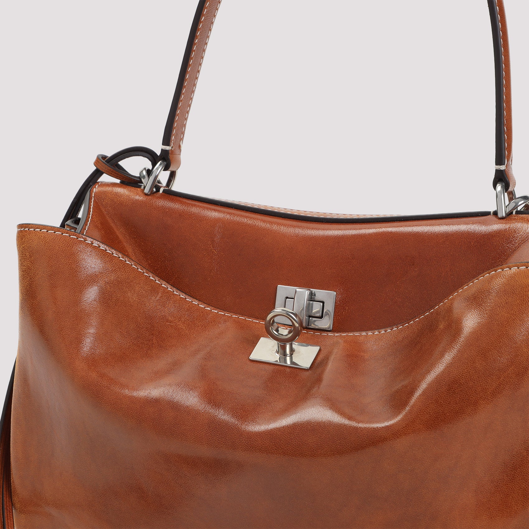 BALENCIAGA Rodeo S Shoulder Handbag - W:27cm H:19cm D:9cm