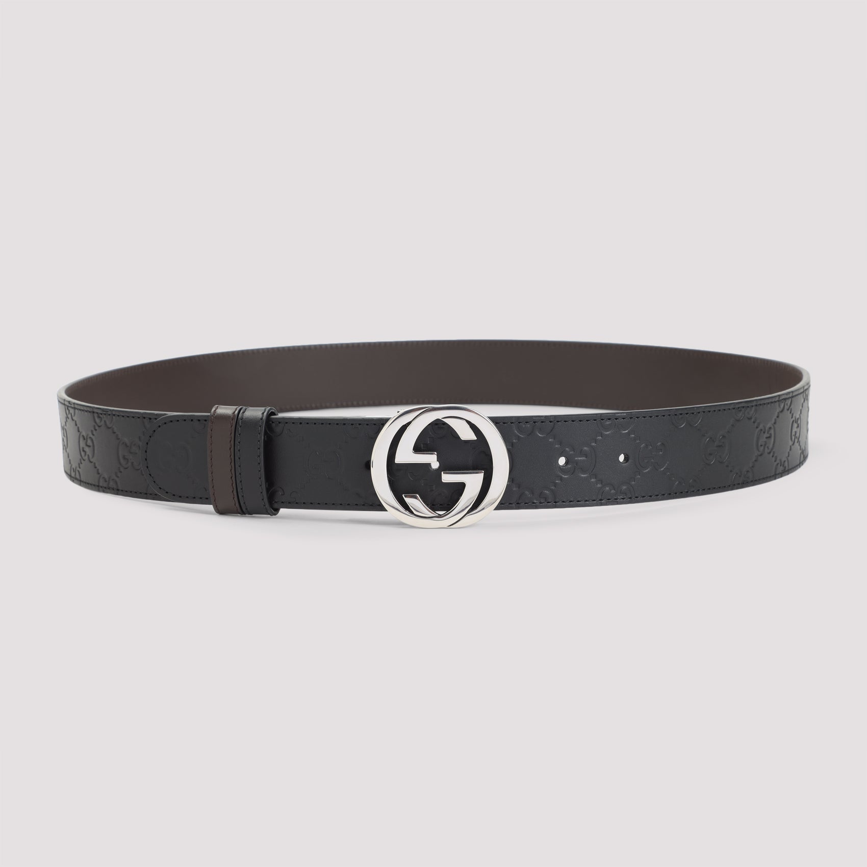 GUCCI Reversible Leather Belt - 4cm Width