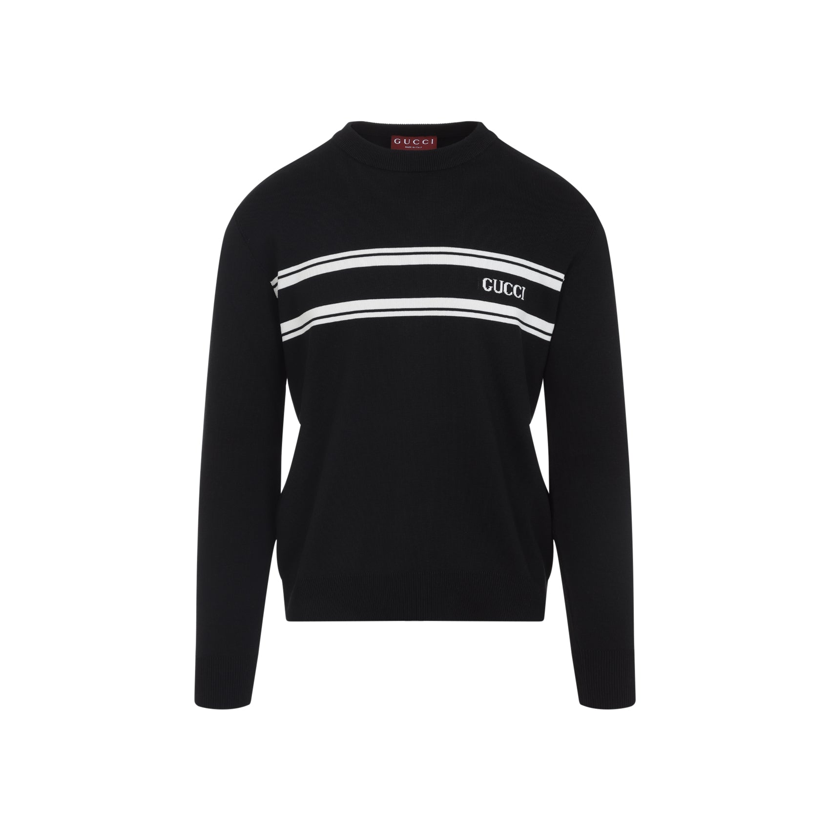 GUCCI Silk Blend Sweater for Men - FW25 Collection