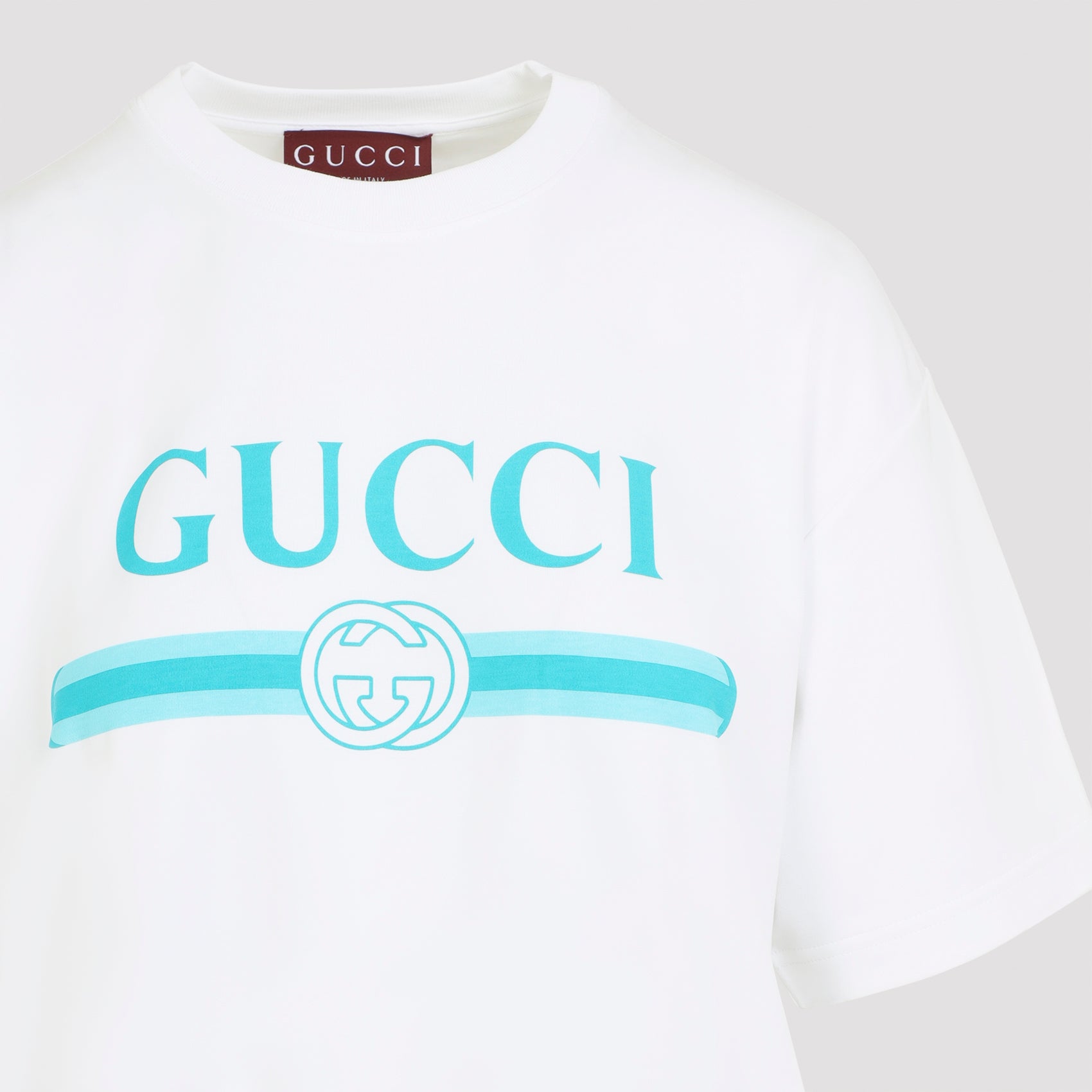 GUCCI Logo T-shirt for Men - Fall/Winter 2025