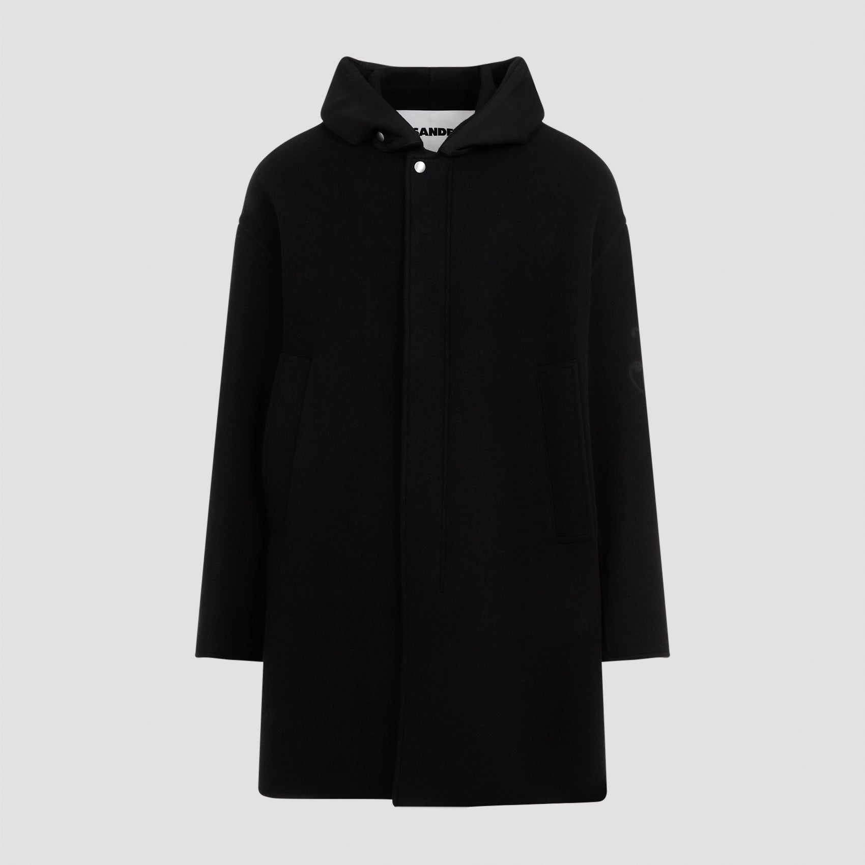 JIL SANDER + Men's Virgin Wool Parka Jacket