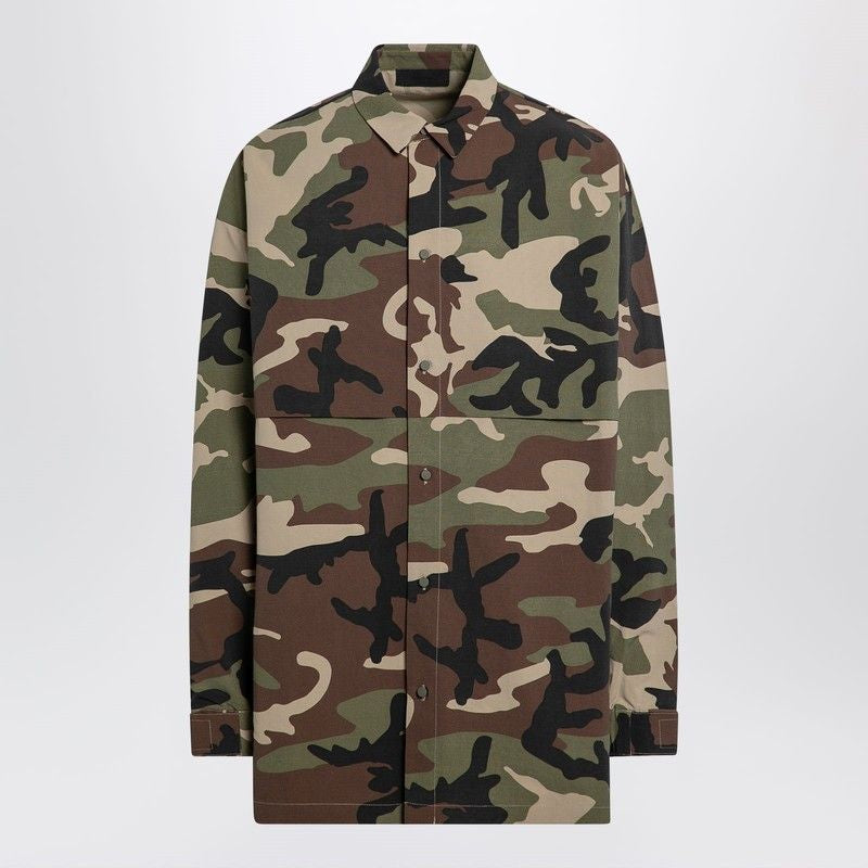 FEAR OF GOD Camouflage Recycled Nylon Blend Over Shirt Jacket - FW24