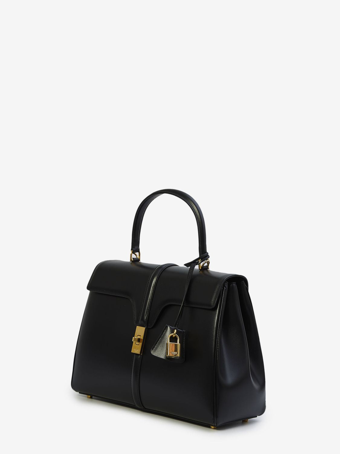 CELINE Classic Handbag in Satin Calfskin