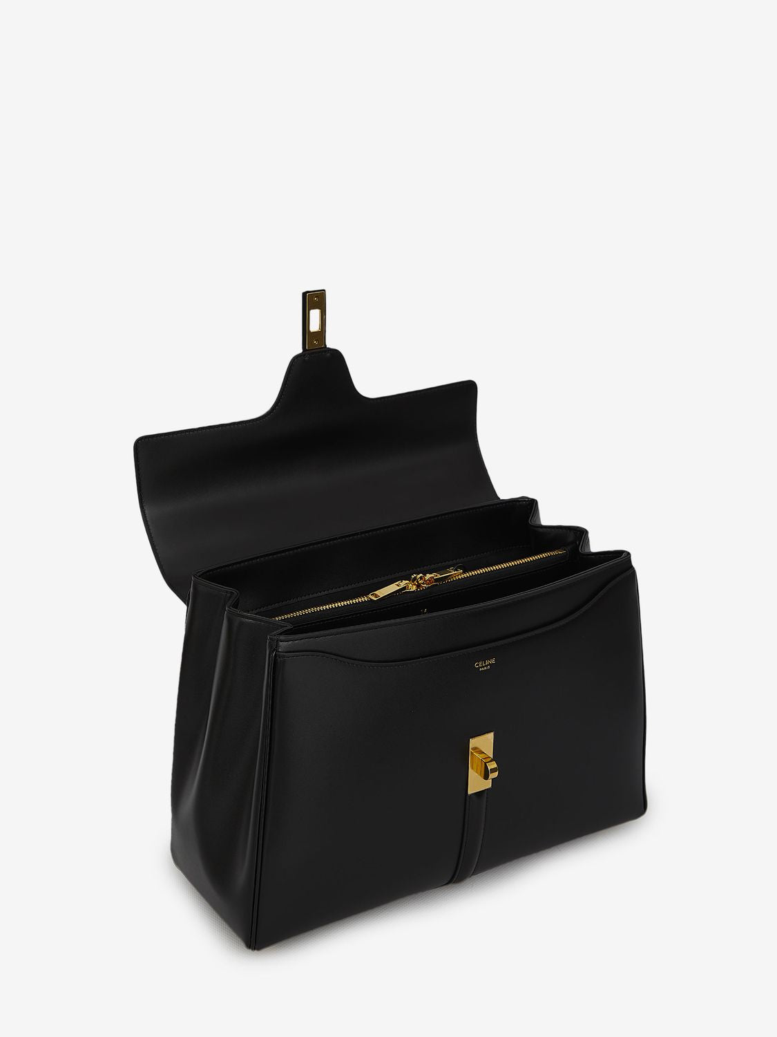 CELINE Classic Handbag in Satin Calfskin