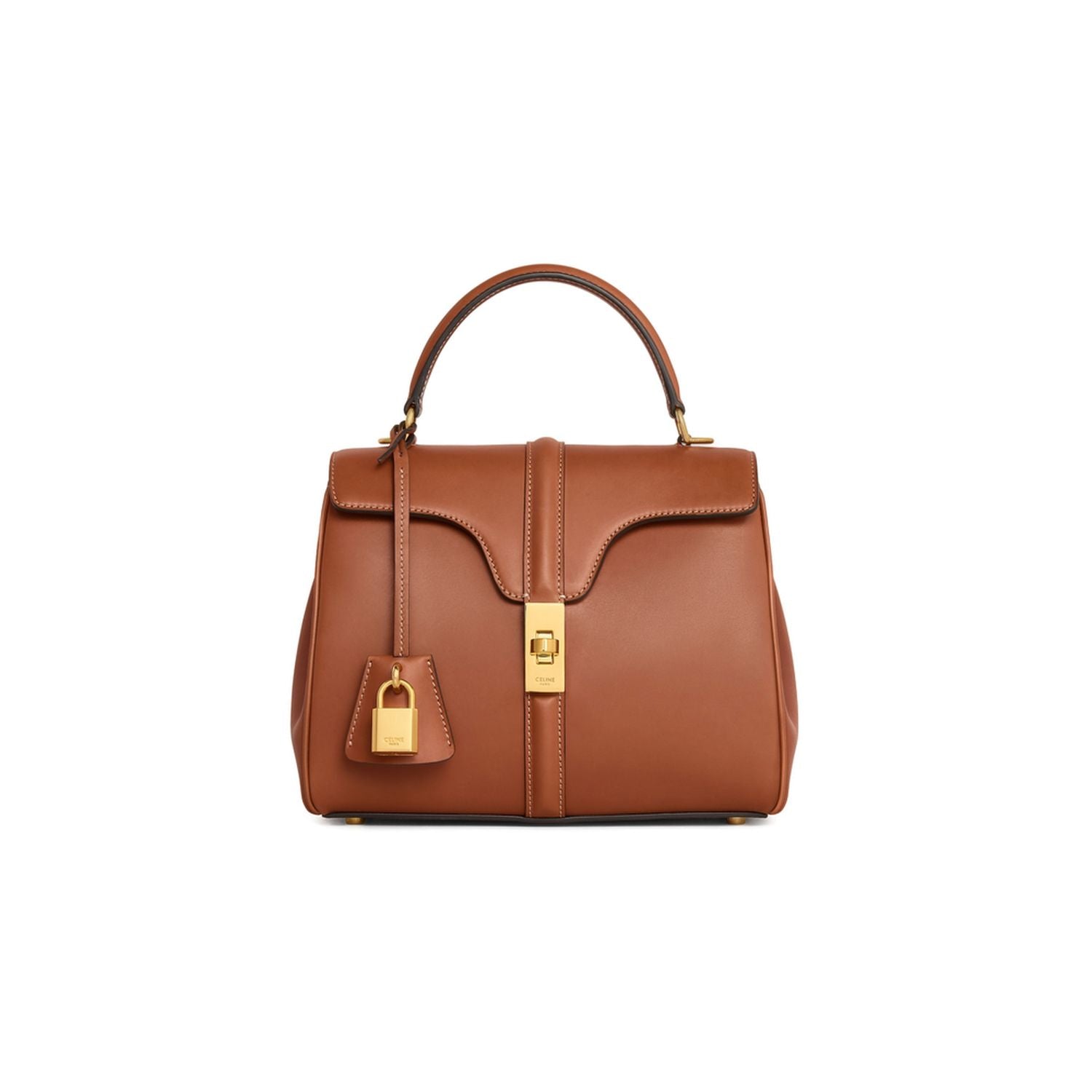 CELINE Mini Calf Leather Shoulder Bag