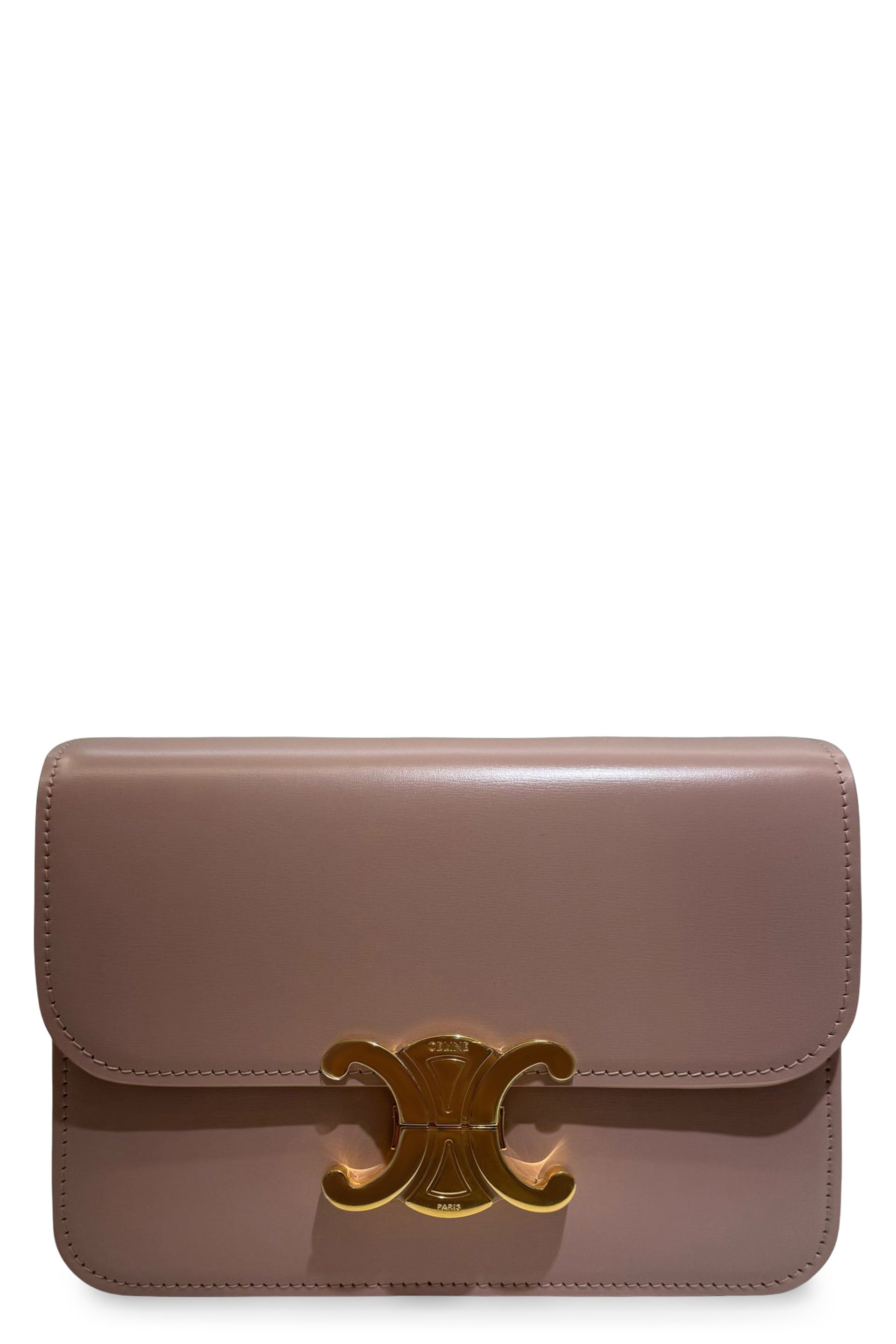 CELINE Teen Triomphe Mini Shoulder Handbag